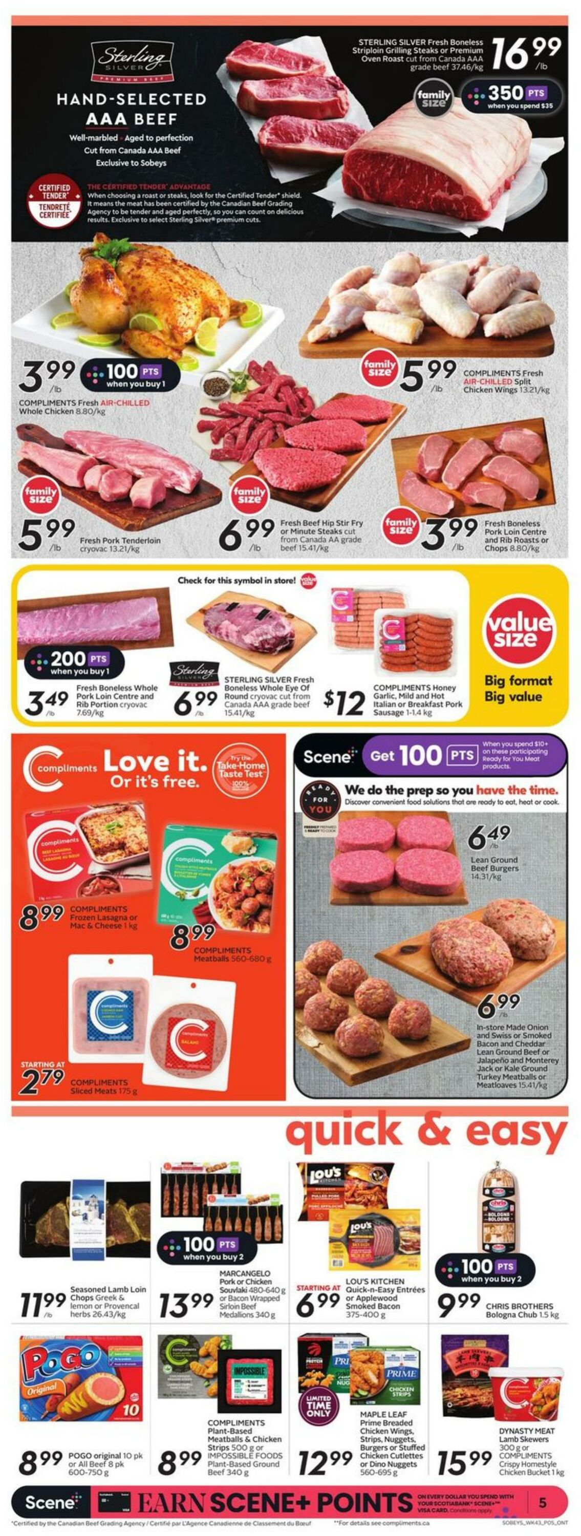 Flyer Sobeys 23.02.2023 - 01.03.2023