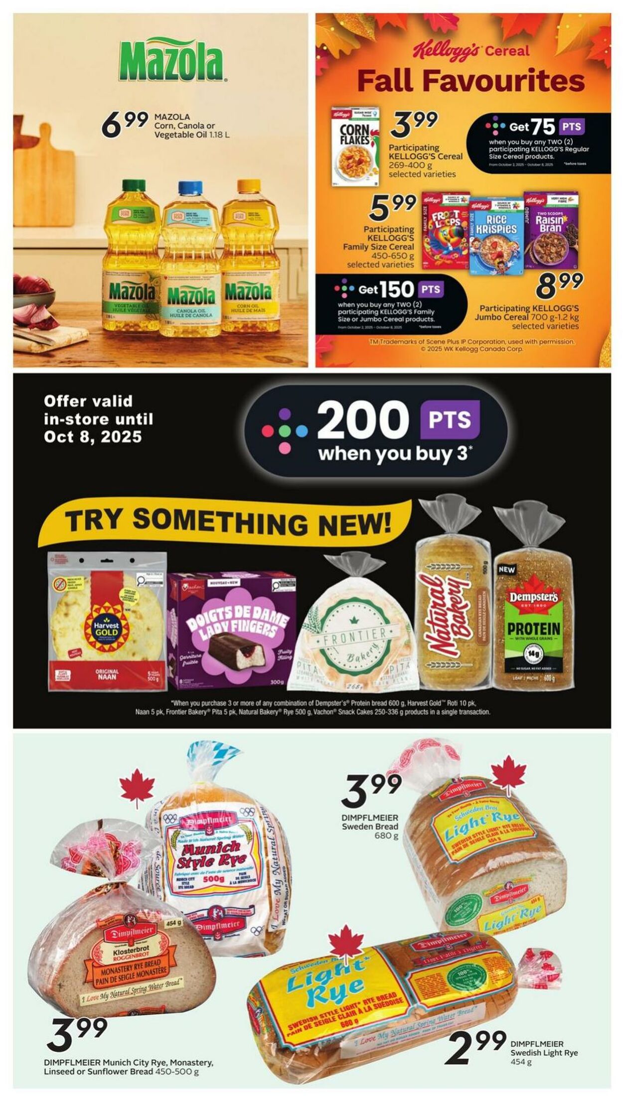 Flyer Sobeys 02.10.2025 - 08.10.2025
