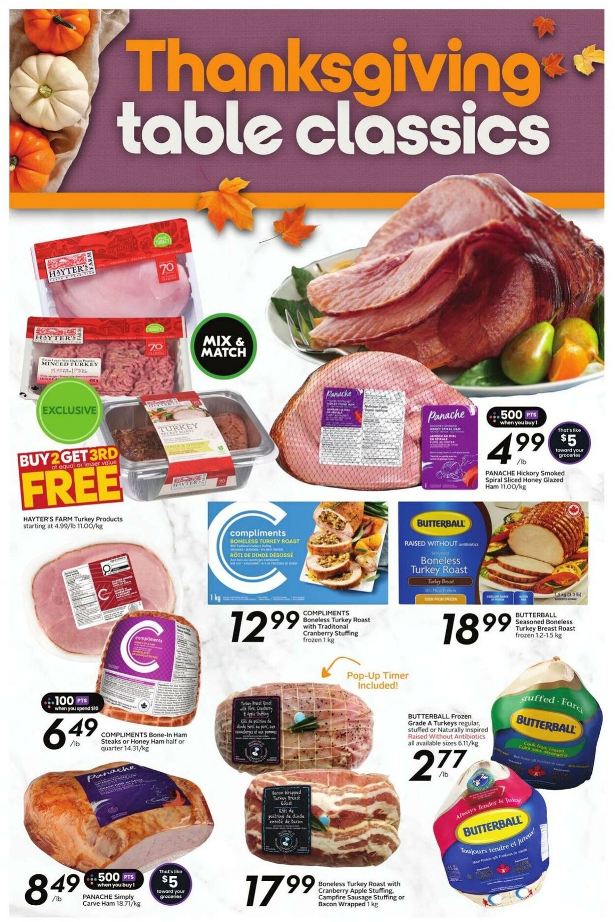 Flyer Sobeys 02.10.2025 - 08.10.2025