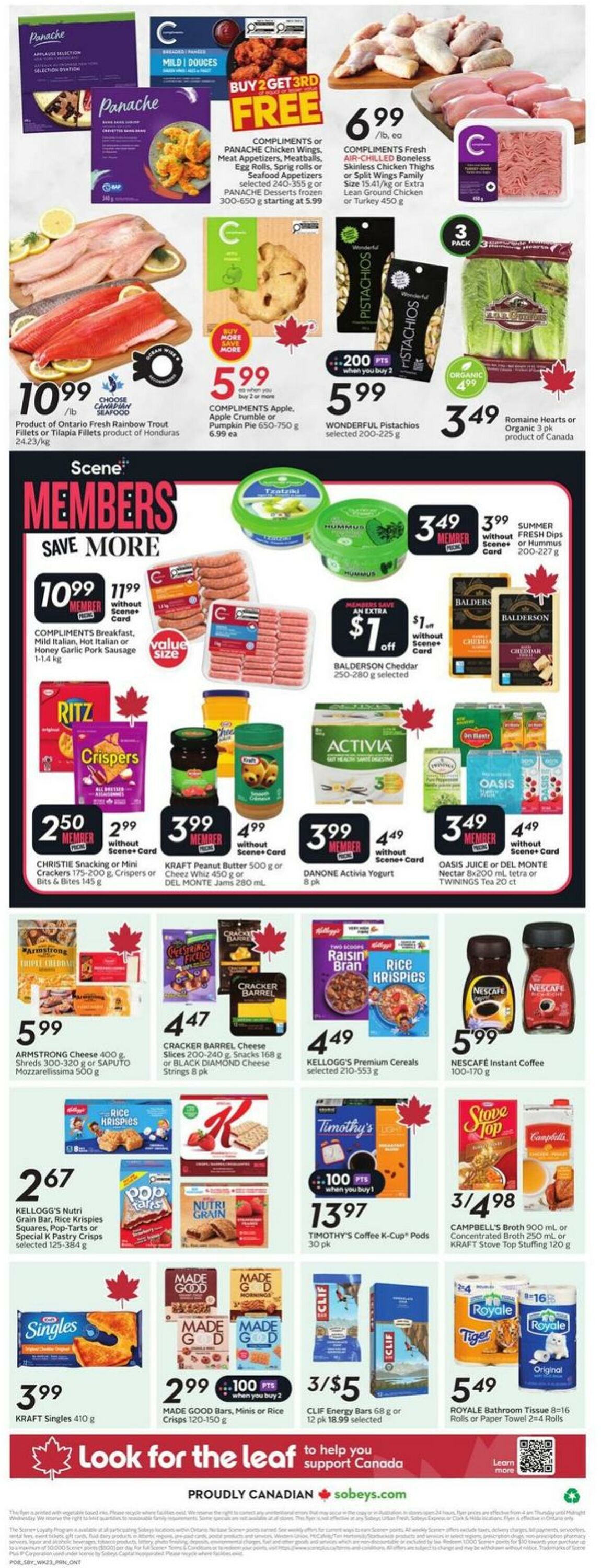 Flyer Sobeys 02.10.2025 - 08.10.2025