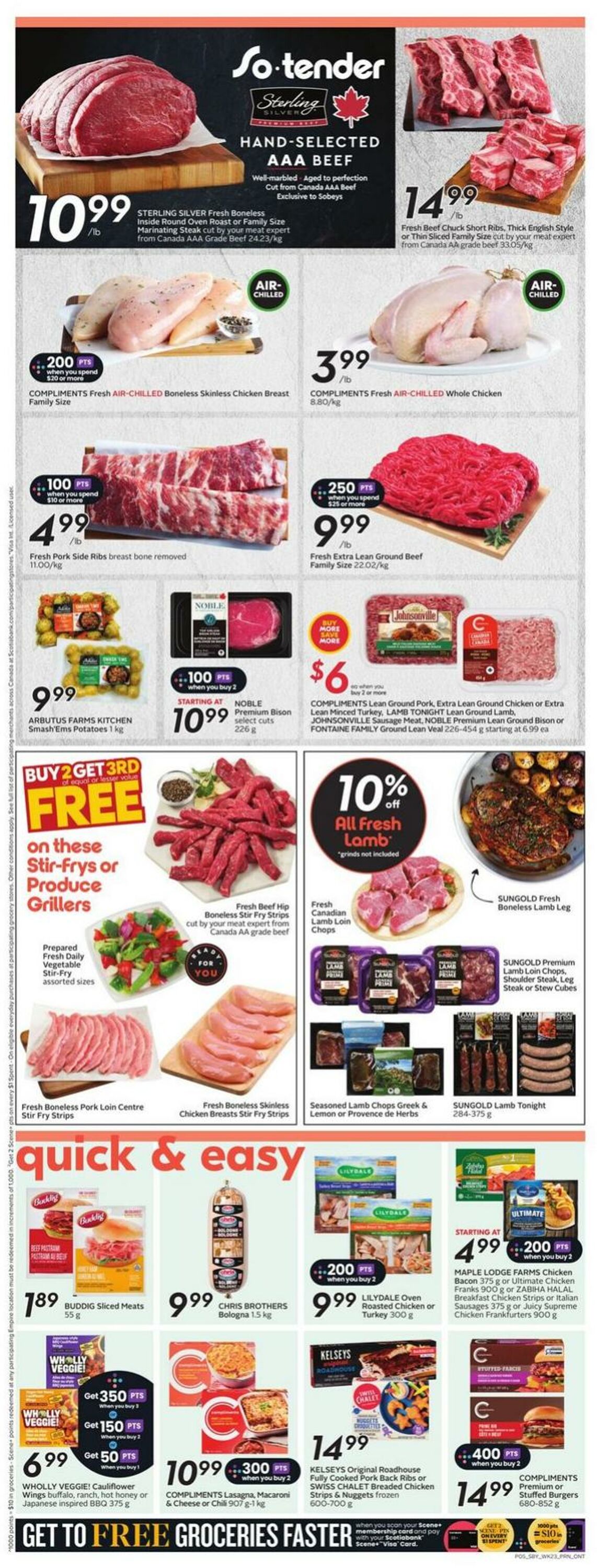Flyer Sobeys 02.10.2025 - 08.10.2025