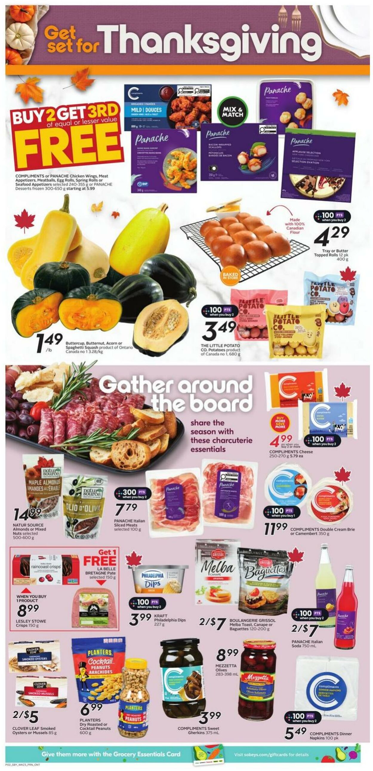 Flyer Sobeys 02.10.2025 - 08.10.2025