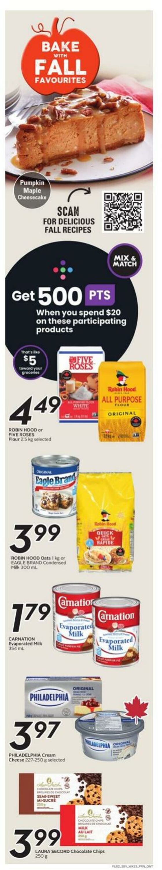 Flyer Sobeys 02.10.2025 - 08.10.2025