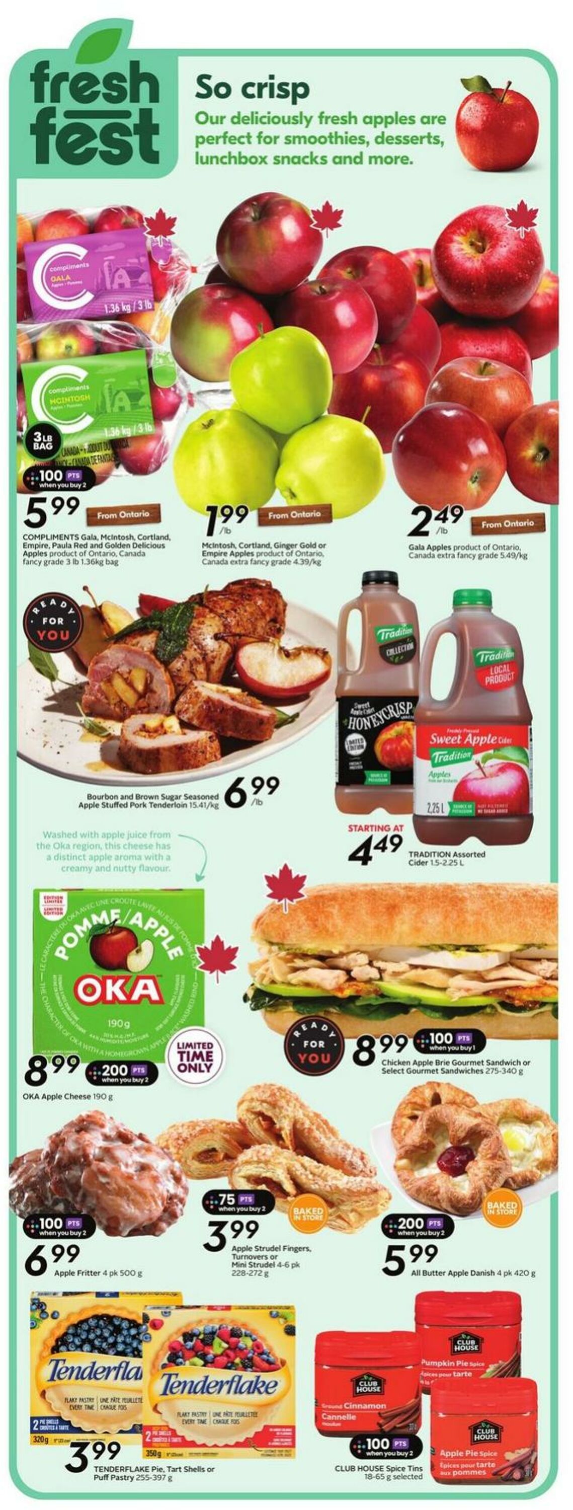 Flyer Sobeys 02.10.2025 - 08.10.2025
