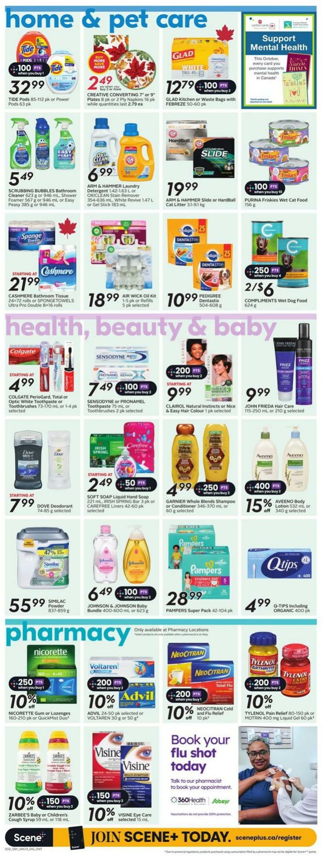 Flyer Sobeys 02.10.2025 - 08.10.2025
