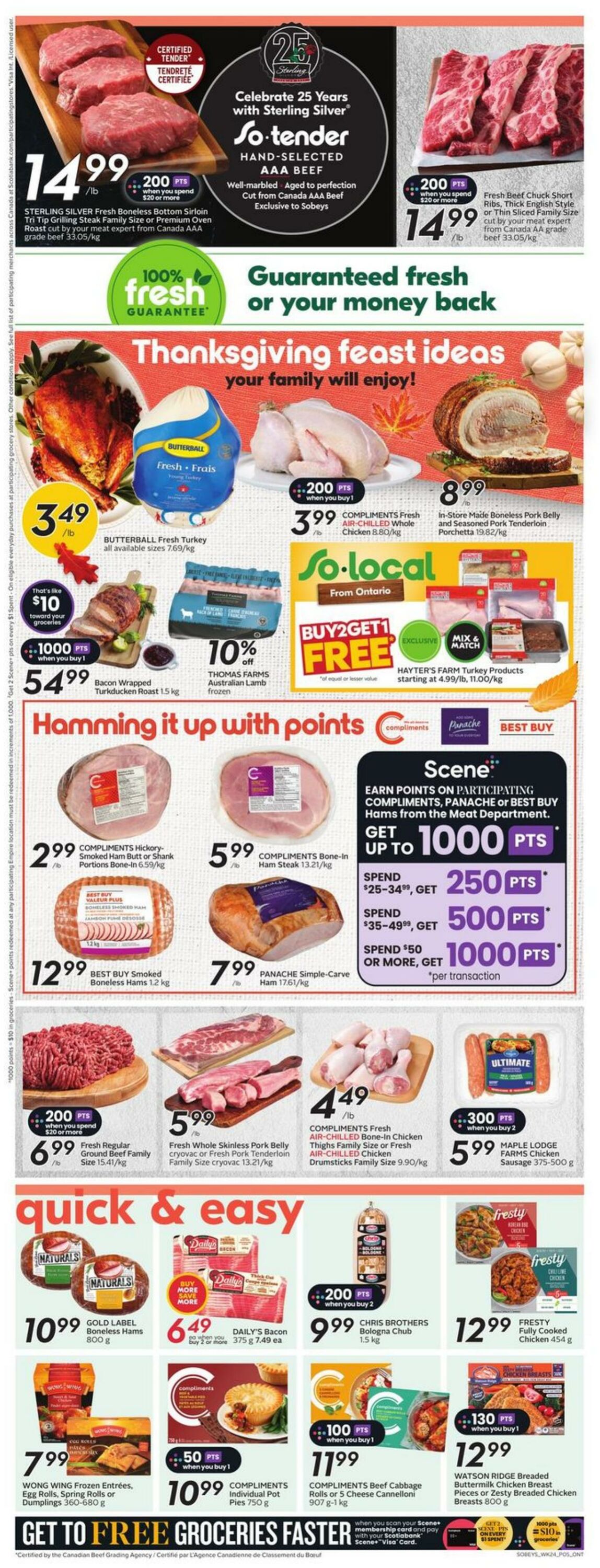 Flyer Sobeys 10.10.2024 - 16.10.2024