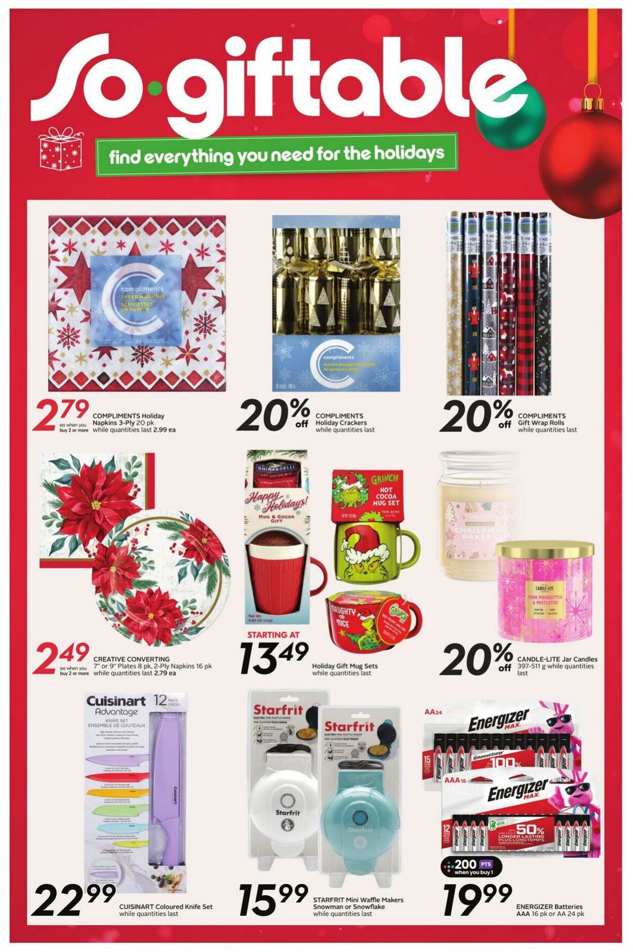 Flyer Sobeys 11.12.2025 - 17.12.2025