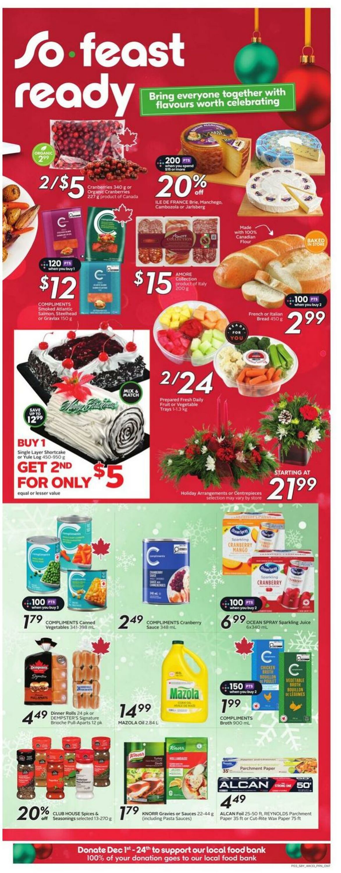 Flyer Sobeys 11.12.2025 - 17.12.2025