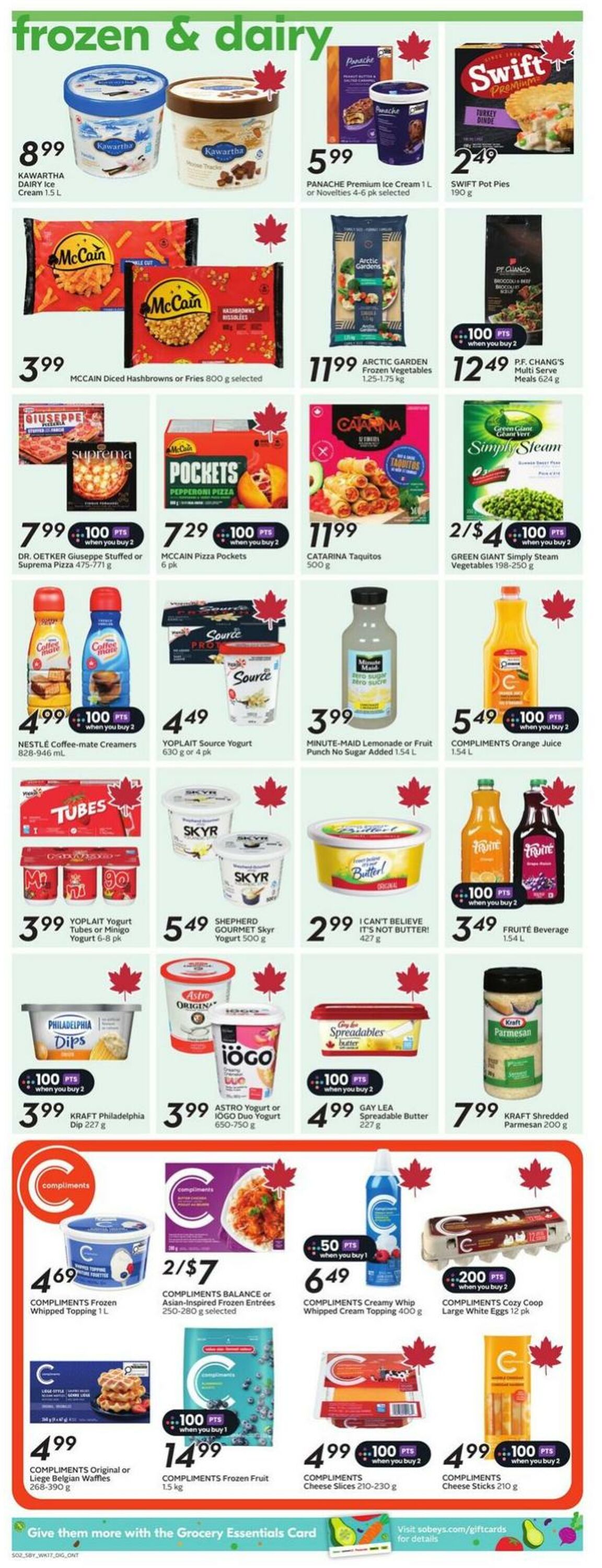 Flyer Sobeys 21.08.2025 - 27.08.2025