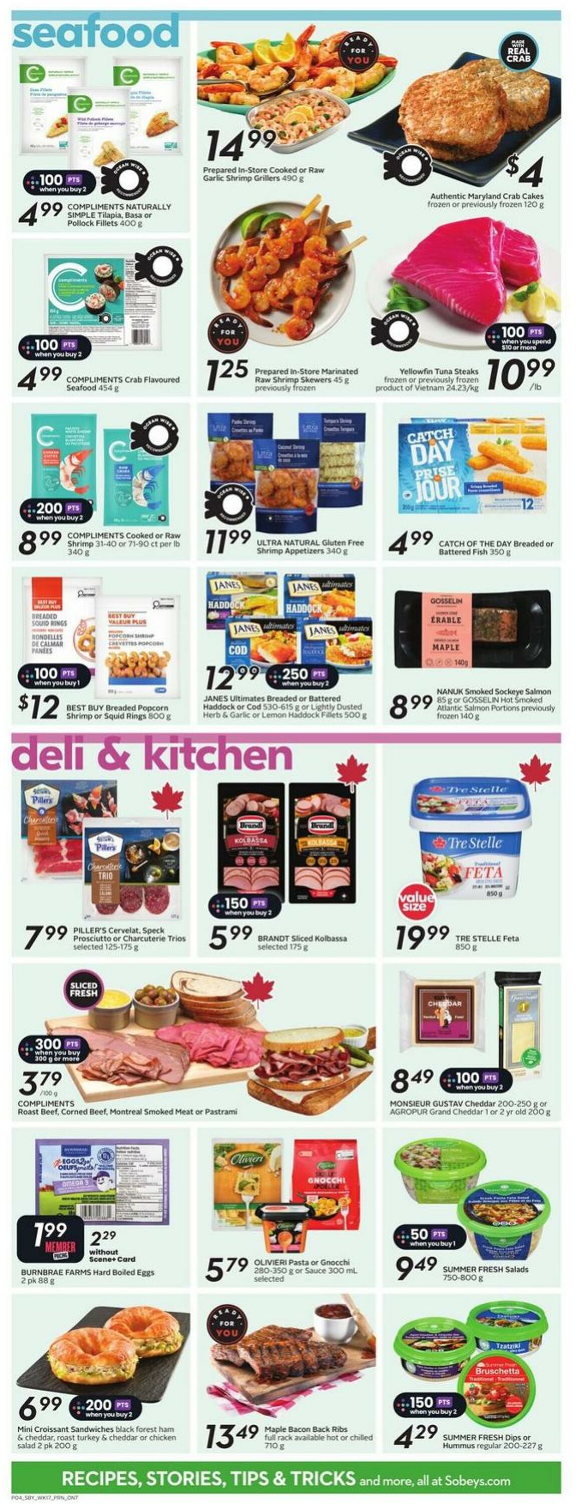 Flyer Sobeys 21.08.2025 - 27.08.2025
