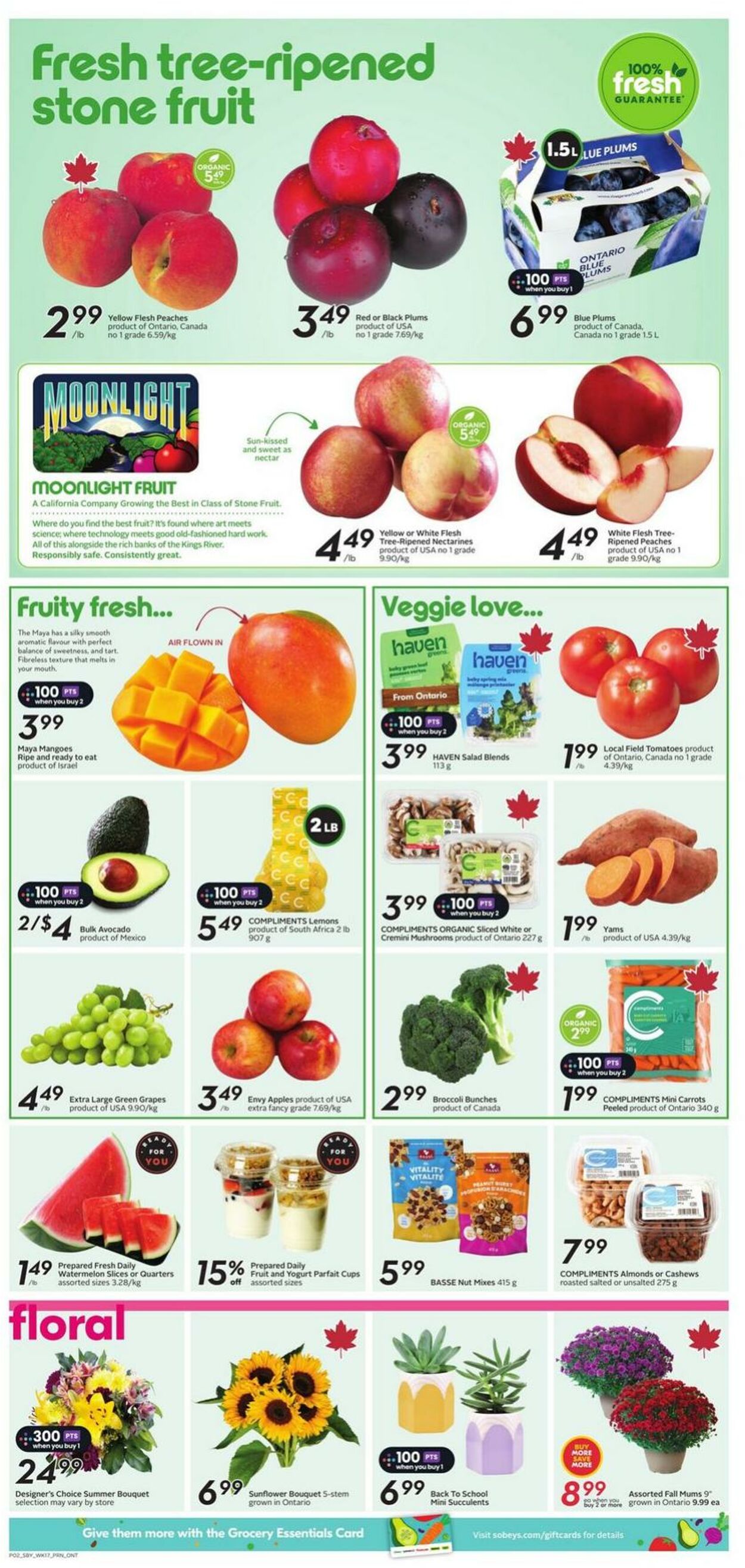 Flyer Sobeys 21.08.2025 - 27.08.2025