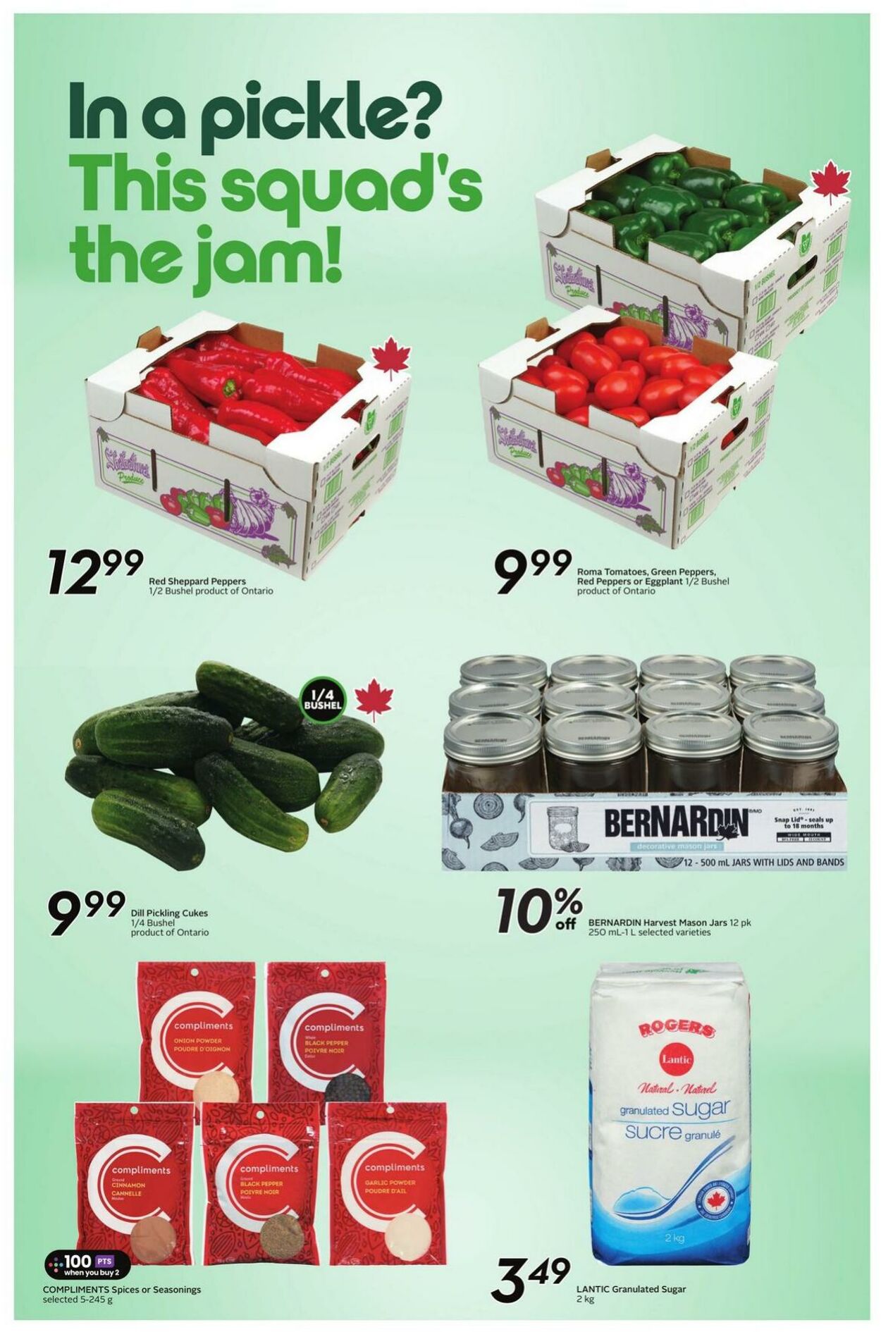 Flyer Sobeys 21.08.2025 - 27.08.2025