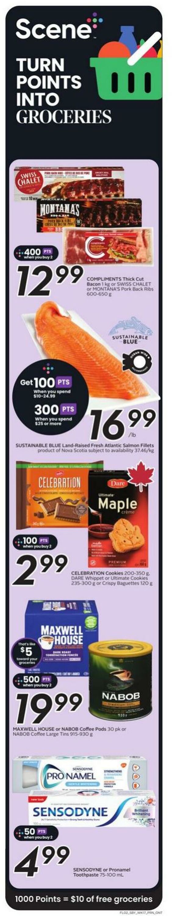 Flyer Sobeys 21.08.2025 - 27.08.2025