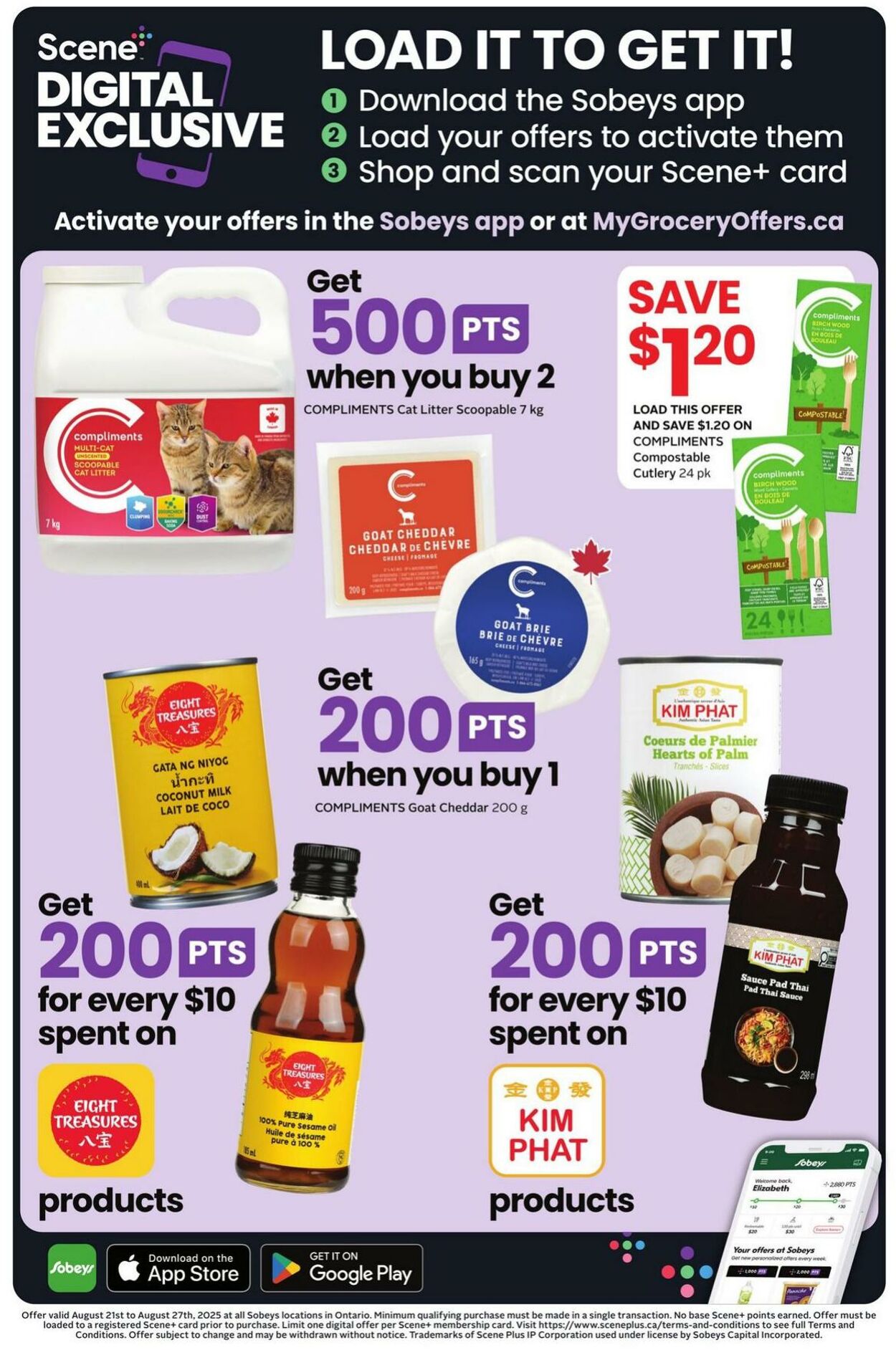 Flyer Sobeys 21.08.2025 - 27.08.2025