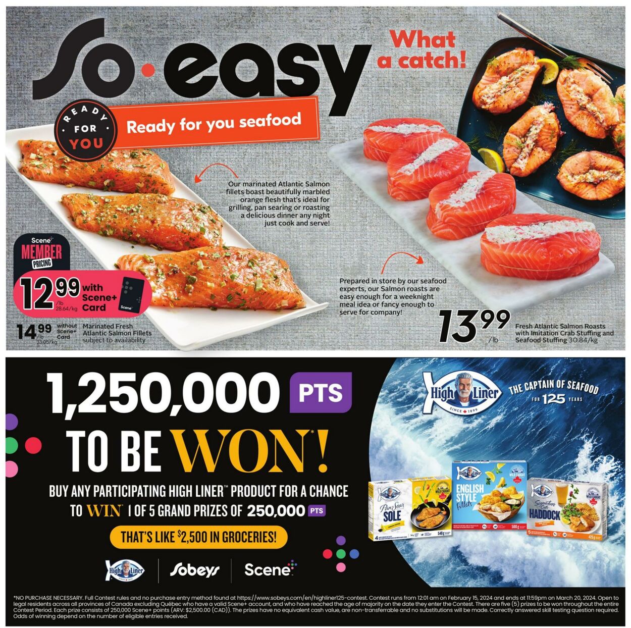 Flyer Sobeys 22.02.2024 - 28.02.2024