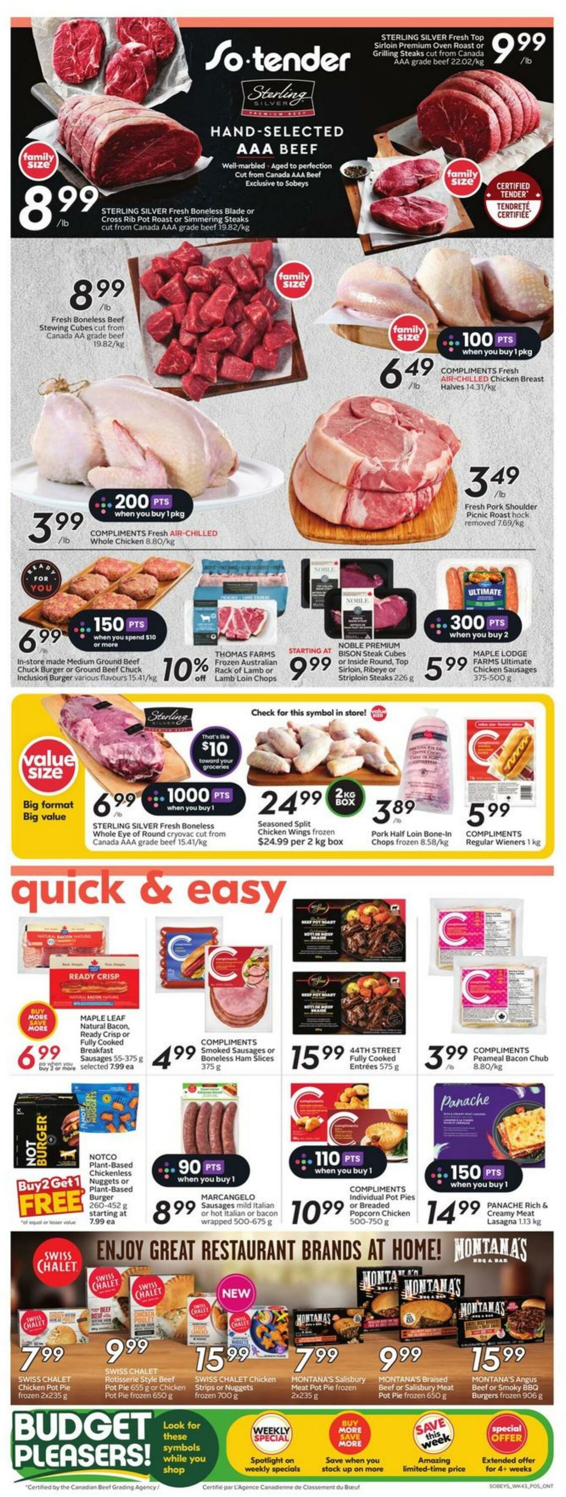 Flyer Sobeys 22.02.2024 - 28.02.2024