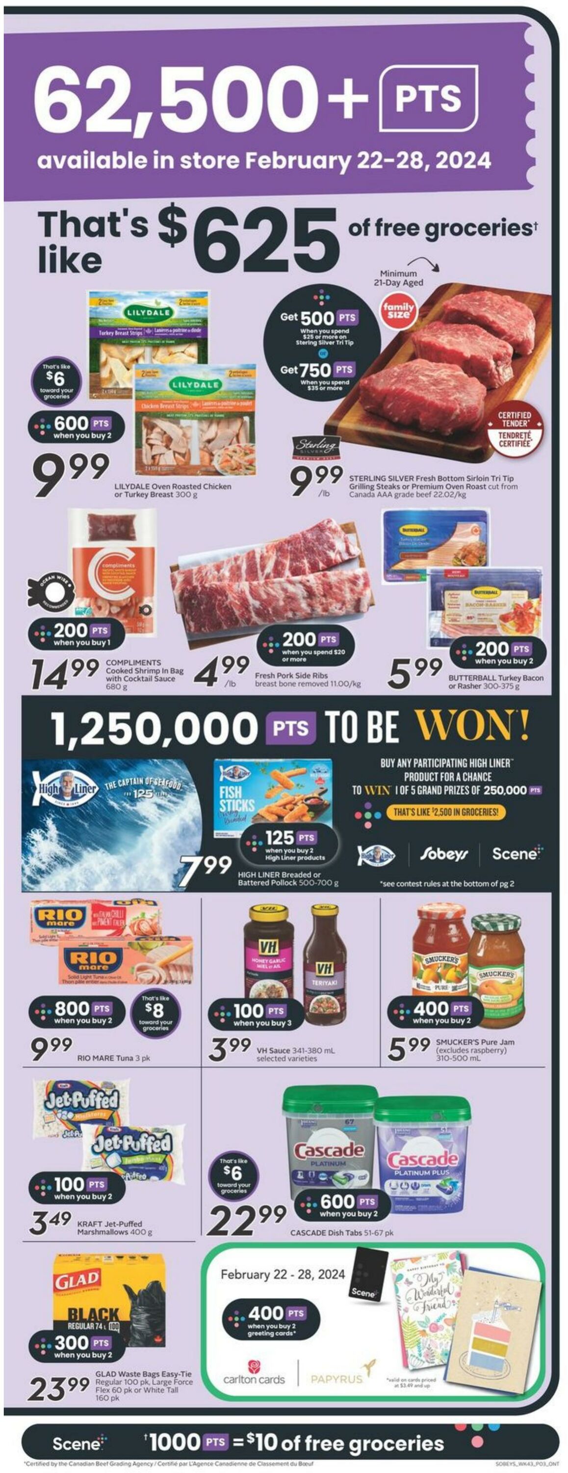 Flyer Sobeys 22.02.2024 - 28.02.2024