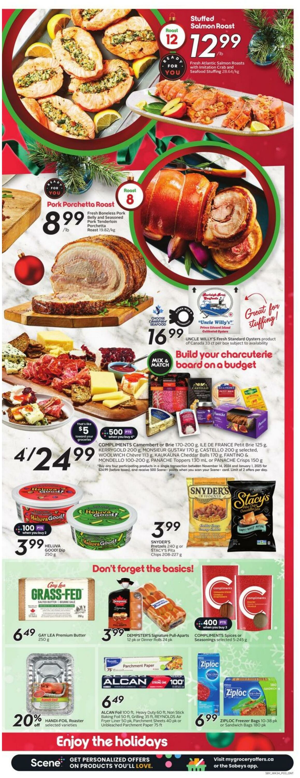 Flyer Sobeys 19.12.2024 - 25.12.2024