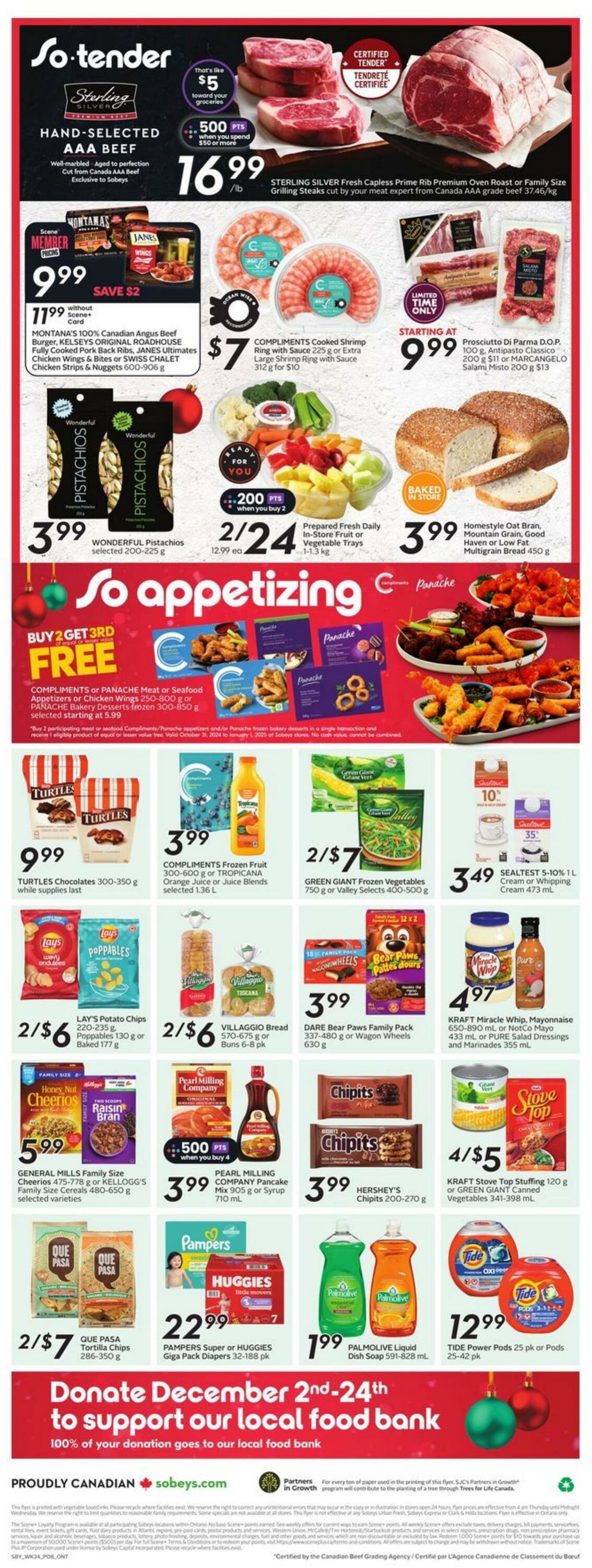 Flyer Sobeys 19.12.2024 - 25.12.2024