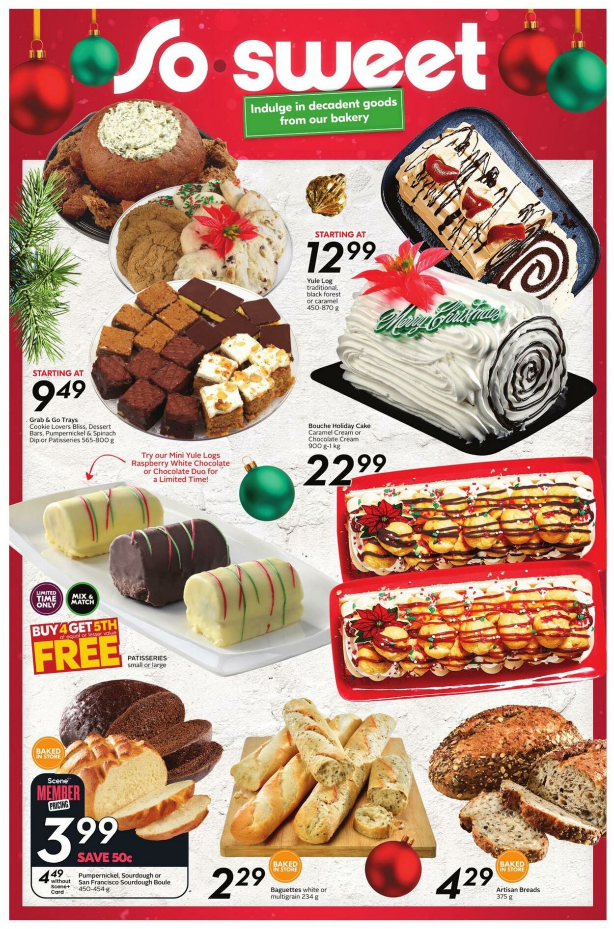 Flyer Sobeys 19.12.2024 - 25.12.2024