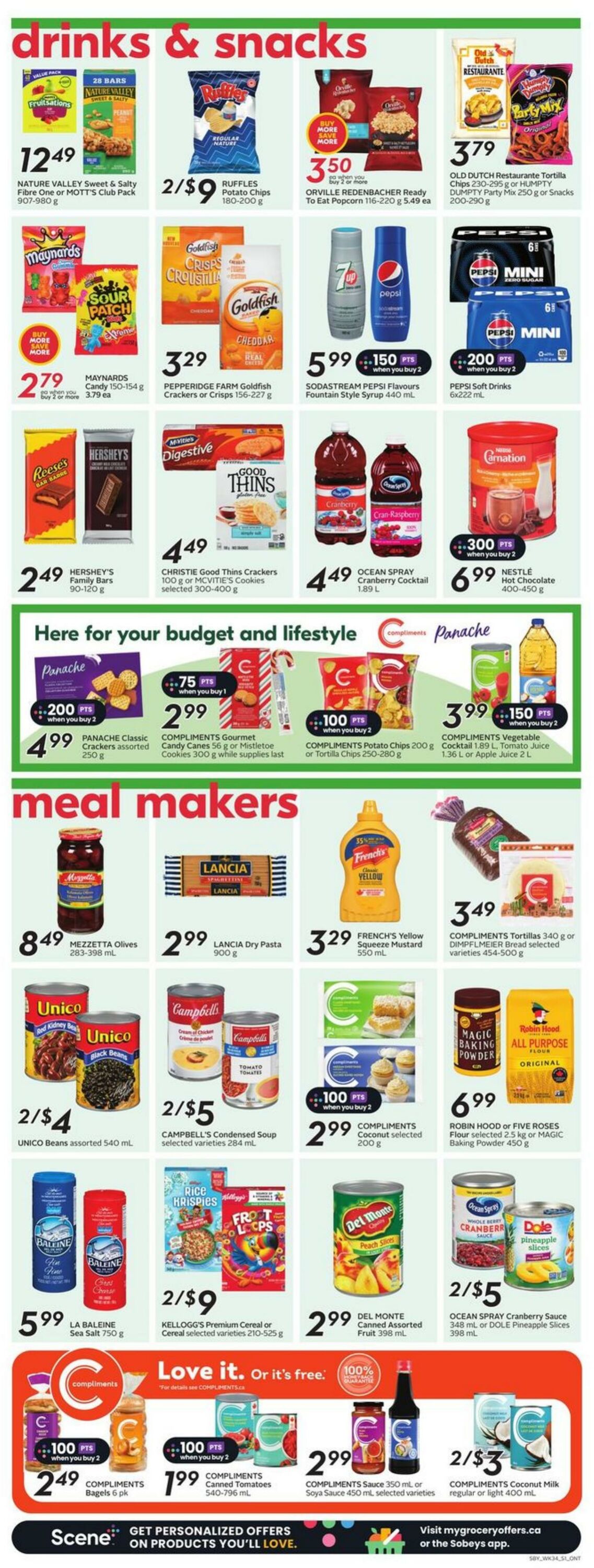 Flyer Sobeys 19.12.2024 - 25.12.2024