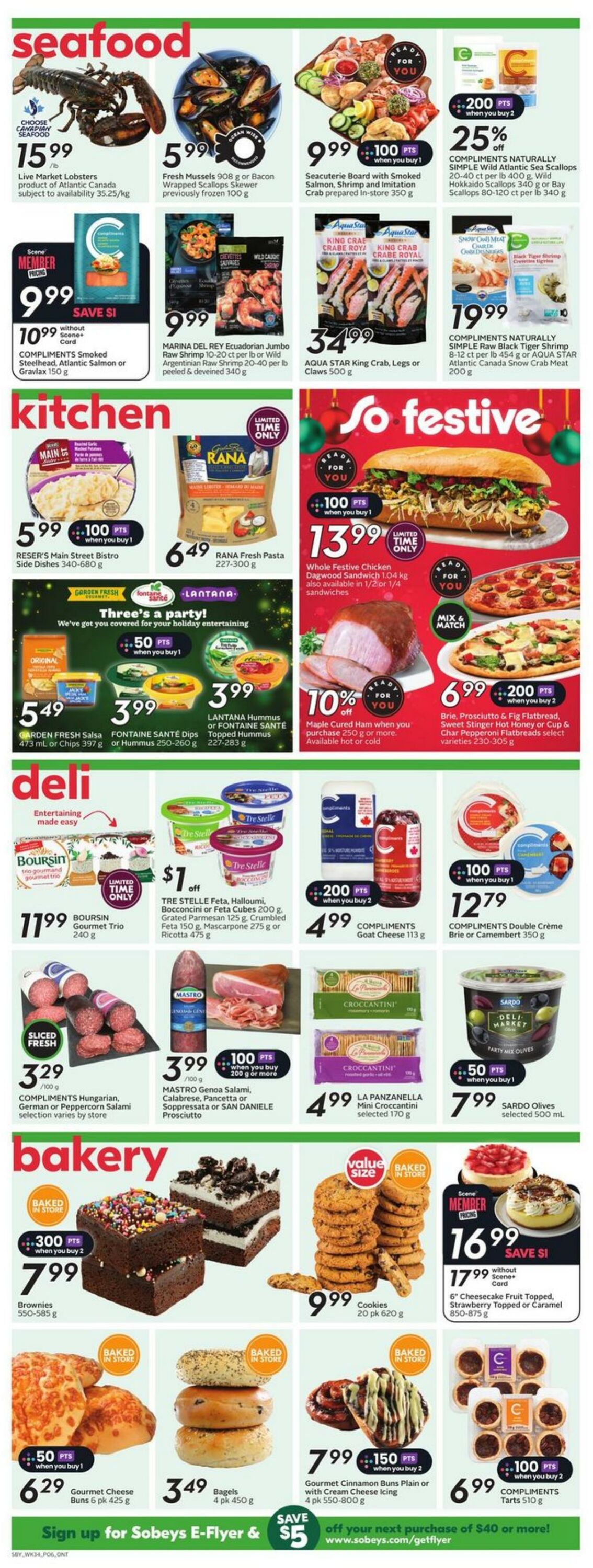 Flyer Sobeys 19.12.2024 - 25.12.2024