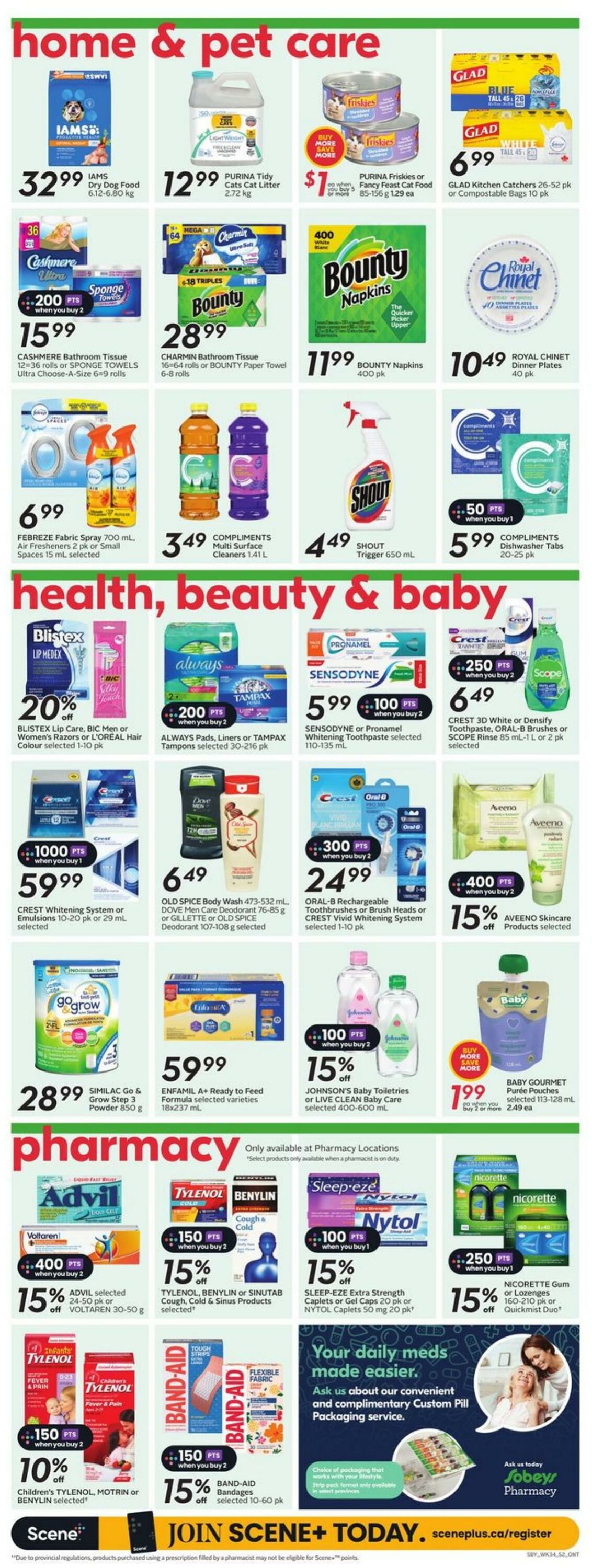 Flyer Sobeys 19.12.2024 - 25.12.2024