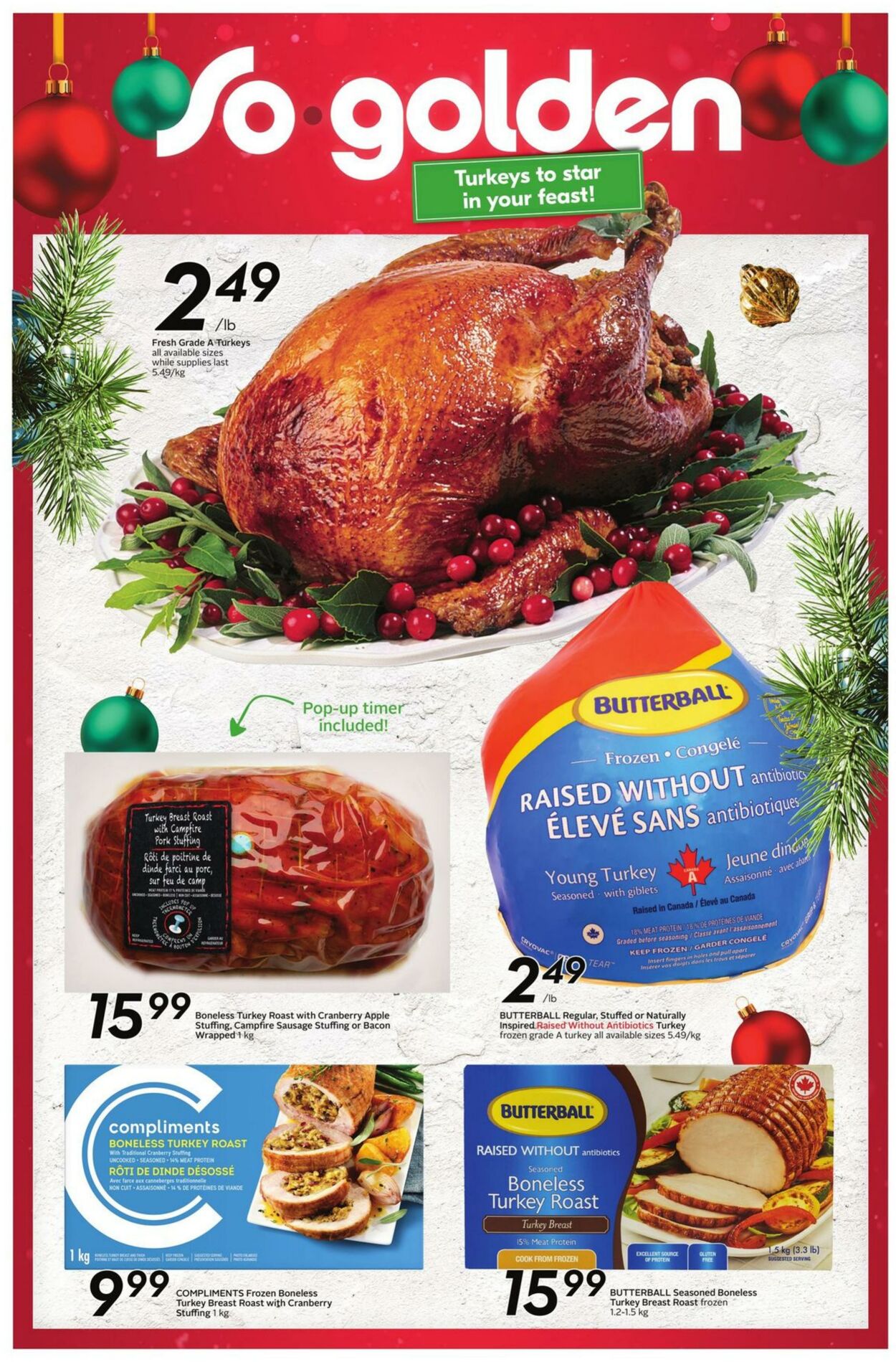 Flyer Sobeys 19.12.2024 - 25.12.2024