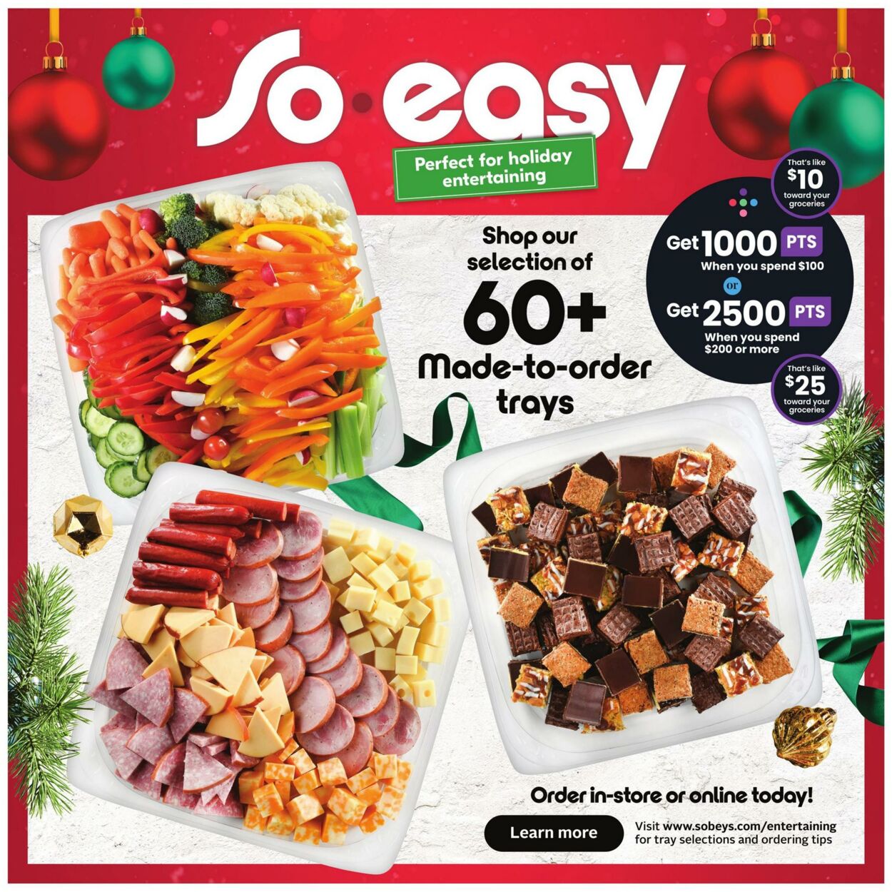 Flyer Sobeys 19.12.2024 - 25.12.2024