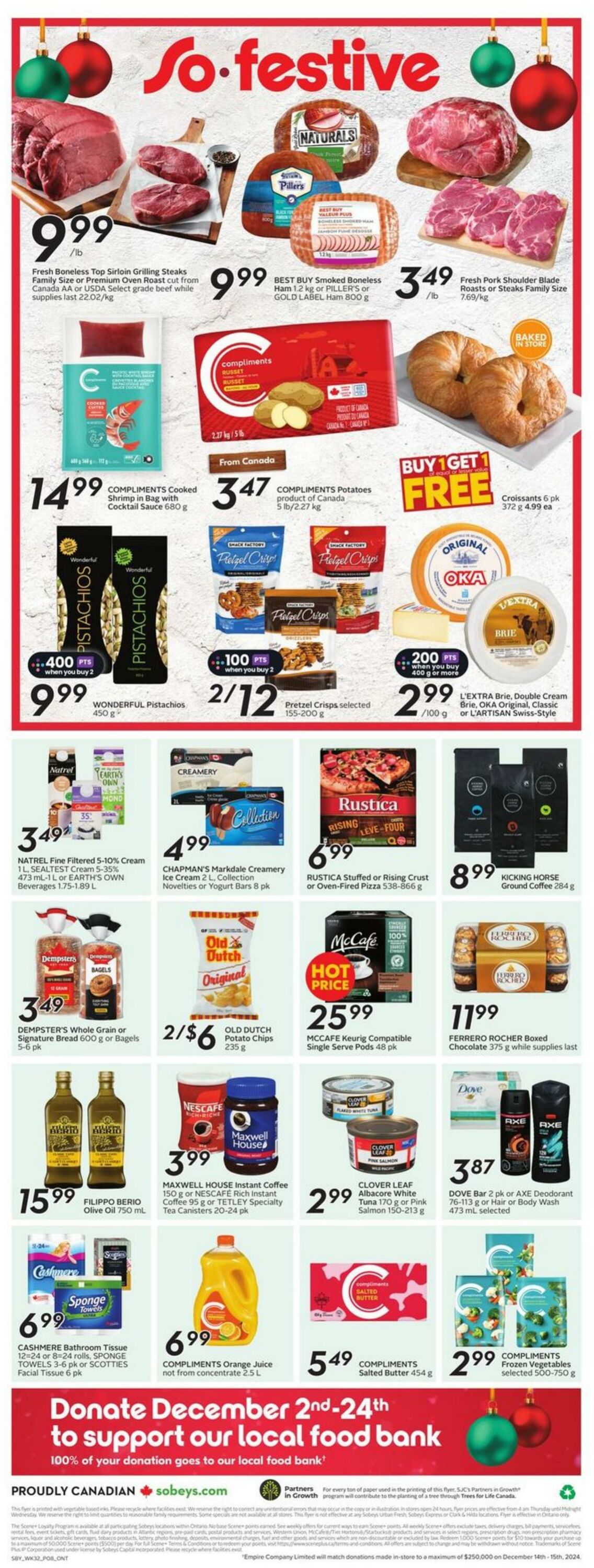 Flyer Sobeys 05.12.2024 - 11.12.2024