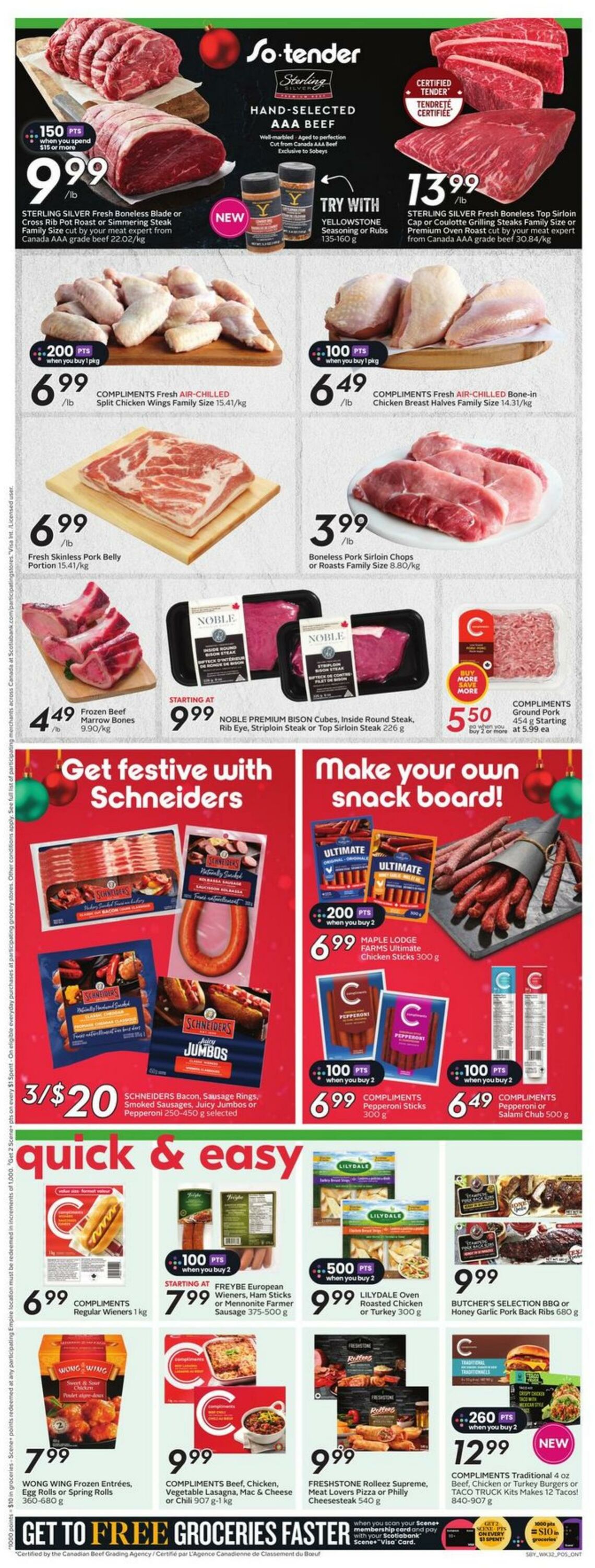 Flyer Sobeys 05.12.2024 - 11.12.2024