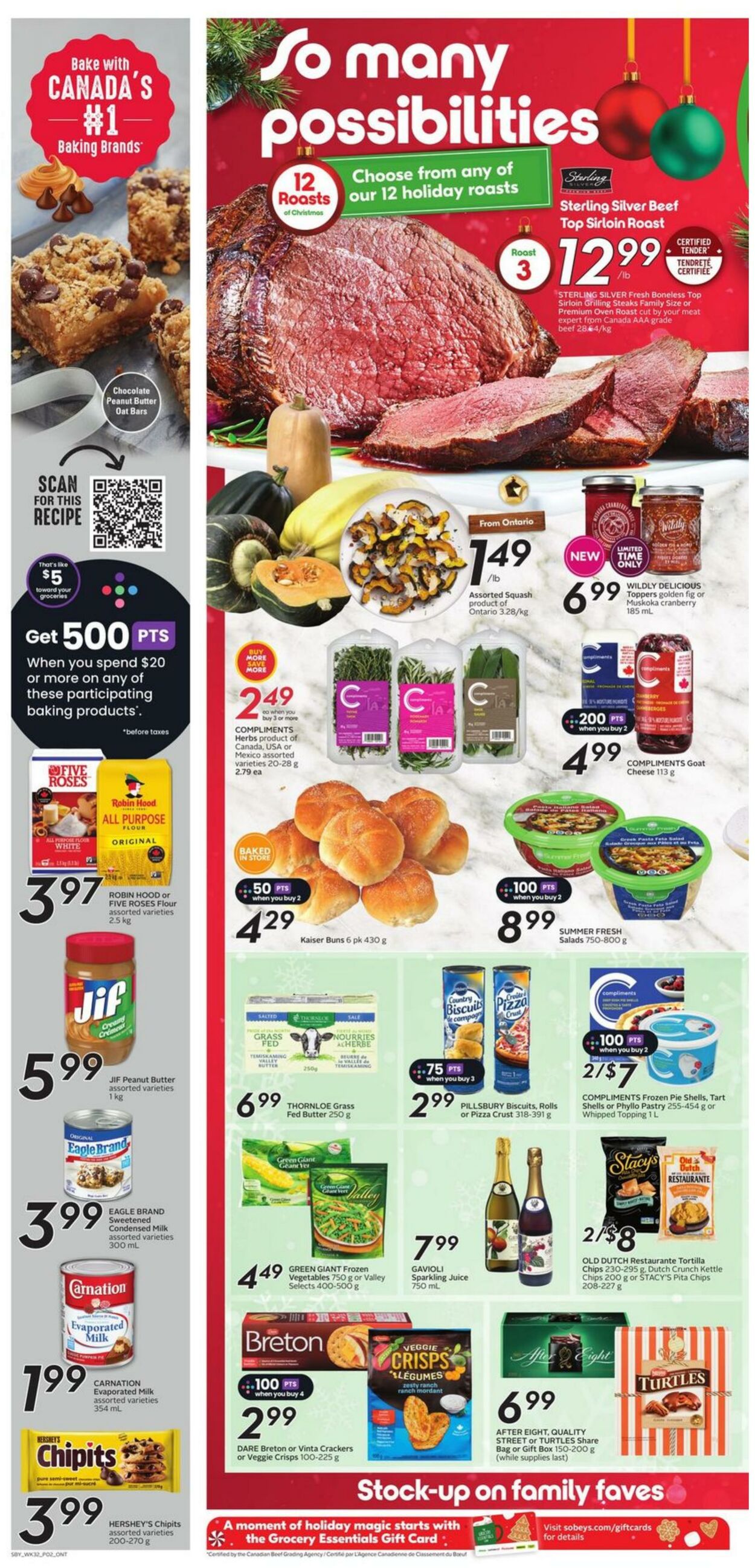 Flyer Sobeys 05.12.2024 - 11.12.2024