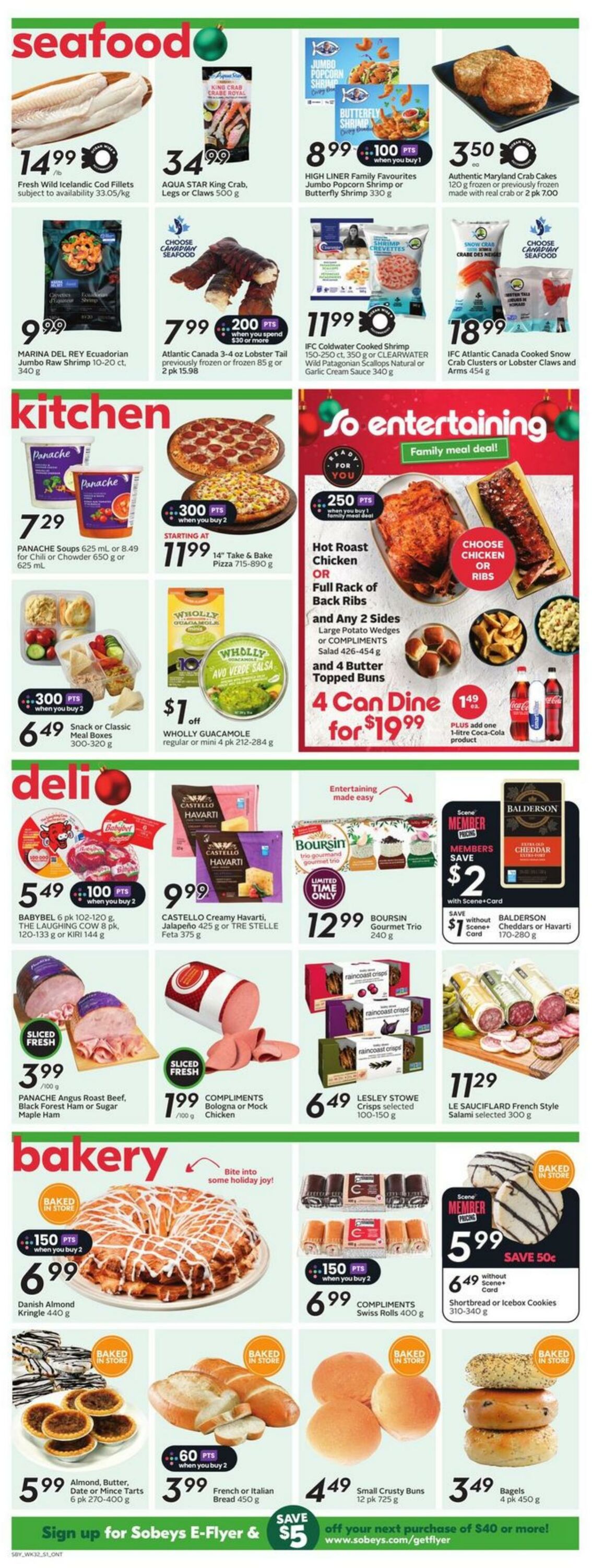 Flyer Sobeys 05.12.2024 - 11.12.2024