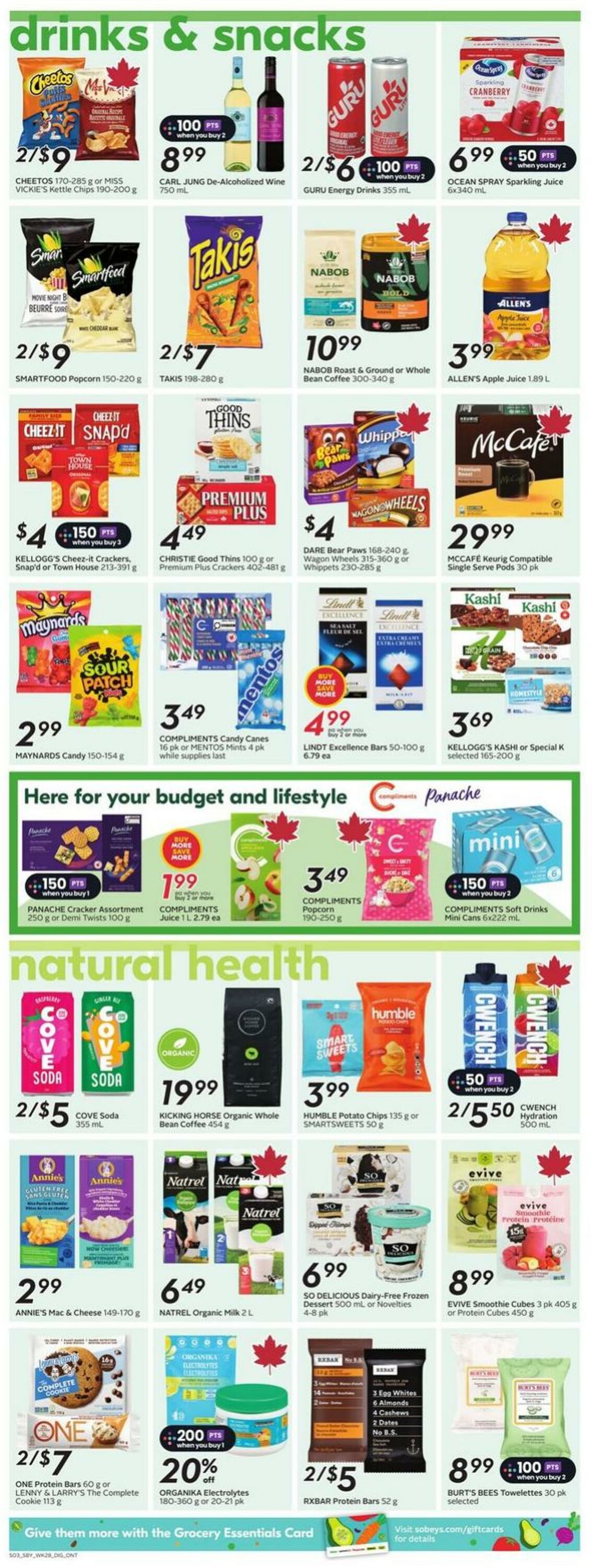 Flyer Sobeys 06.11.2025 - 12.11.2025