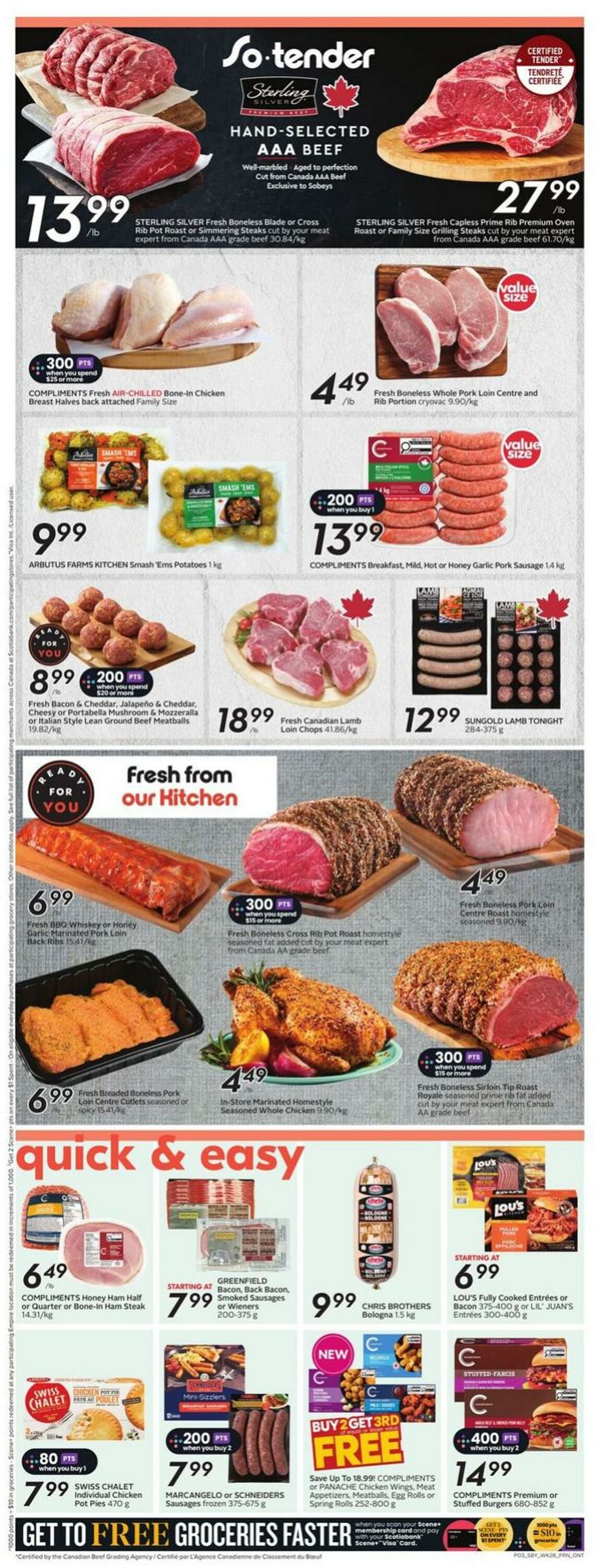 Flyer Sobeys 06.11.2025 - 12.11.2025
