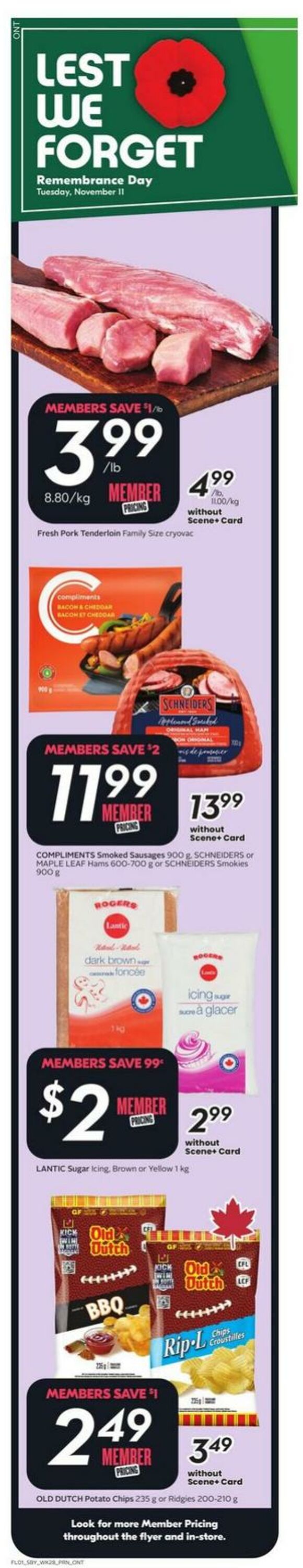 Flyer Sobeys 06.11.2025 - 12.11.2025