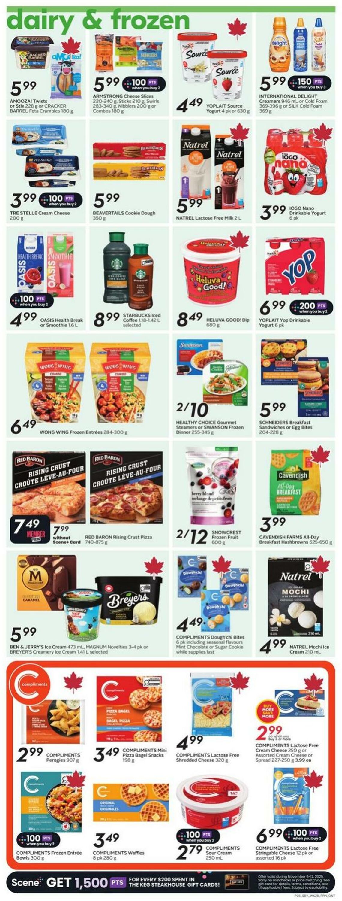 Flyer Sobeys 06.11.2025 - 12.11.2025