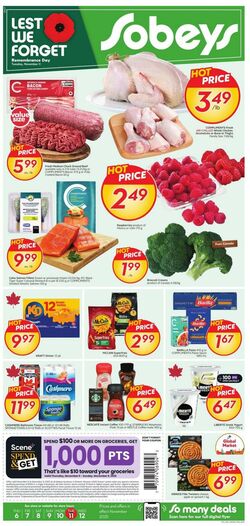 Flyer Sobeys 06.11.2025 - 12.11.2025