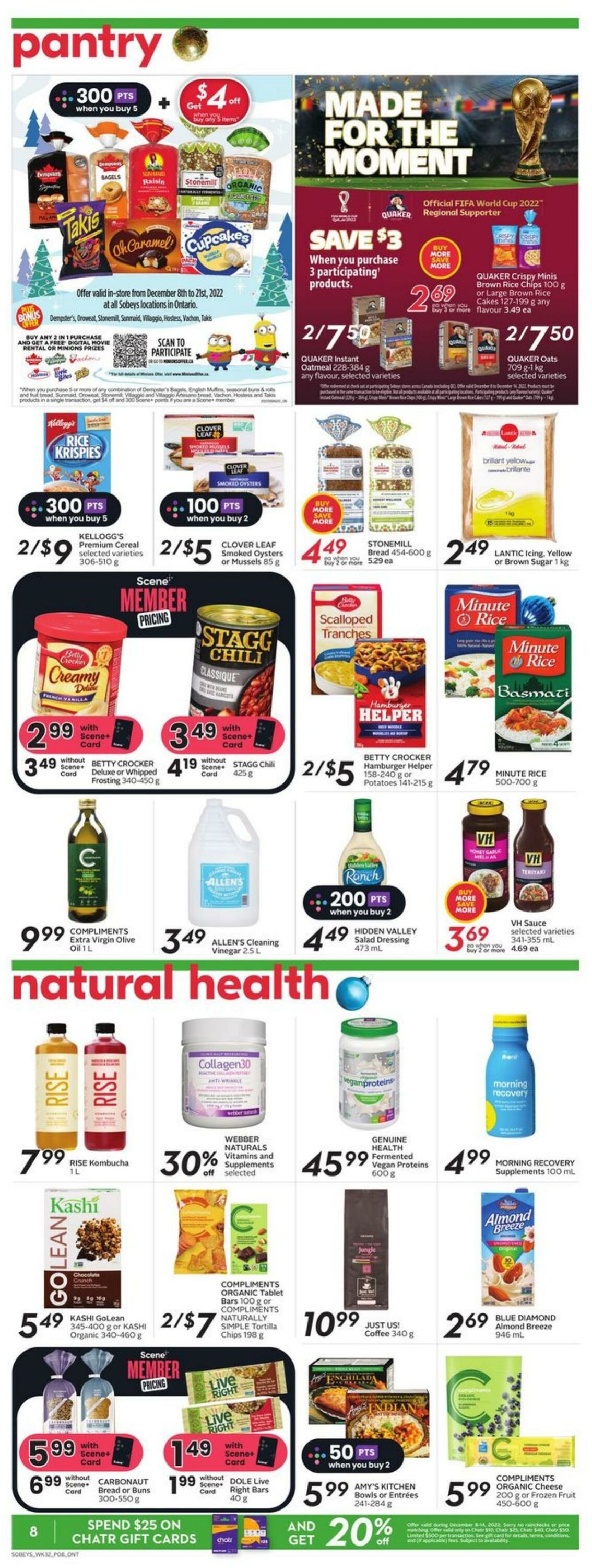 Flyer Sobeys 08.12.2022 - 14.12.2022