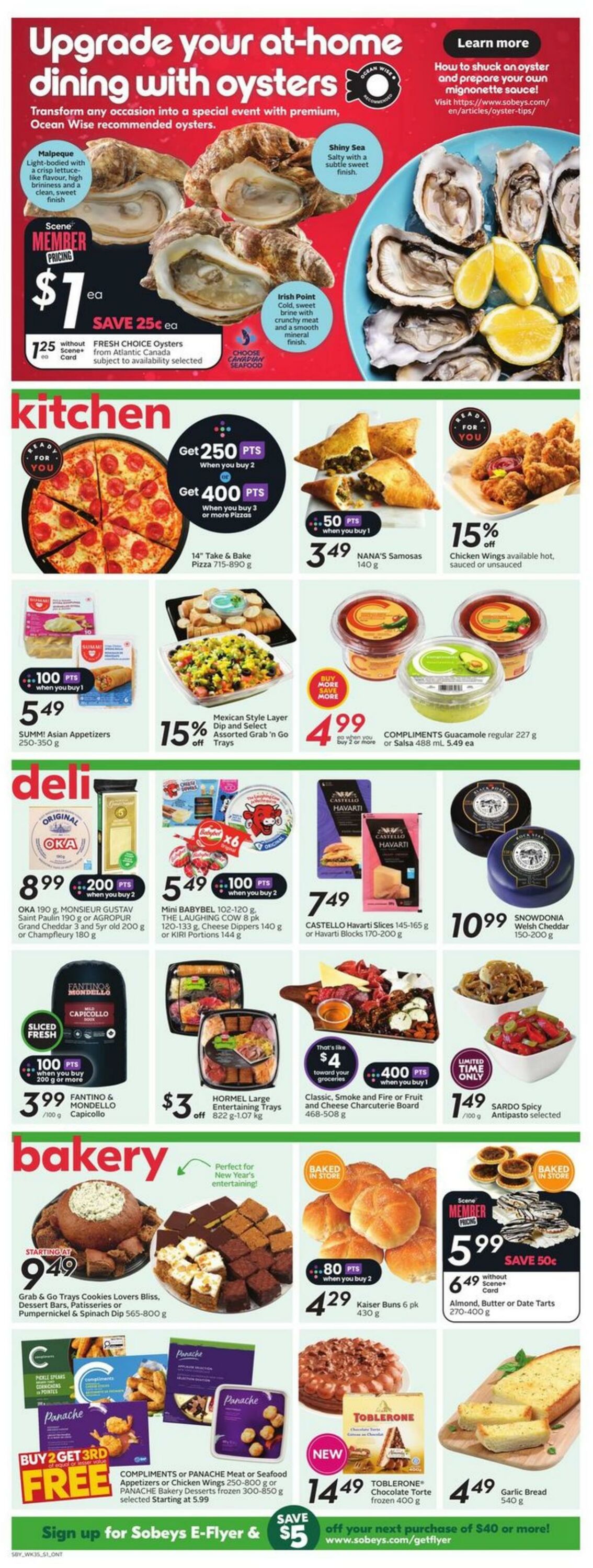 Flyer Sobeys 26.12.2024 - 02.01.2025