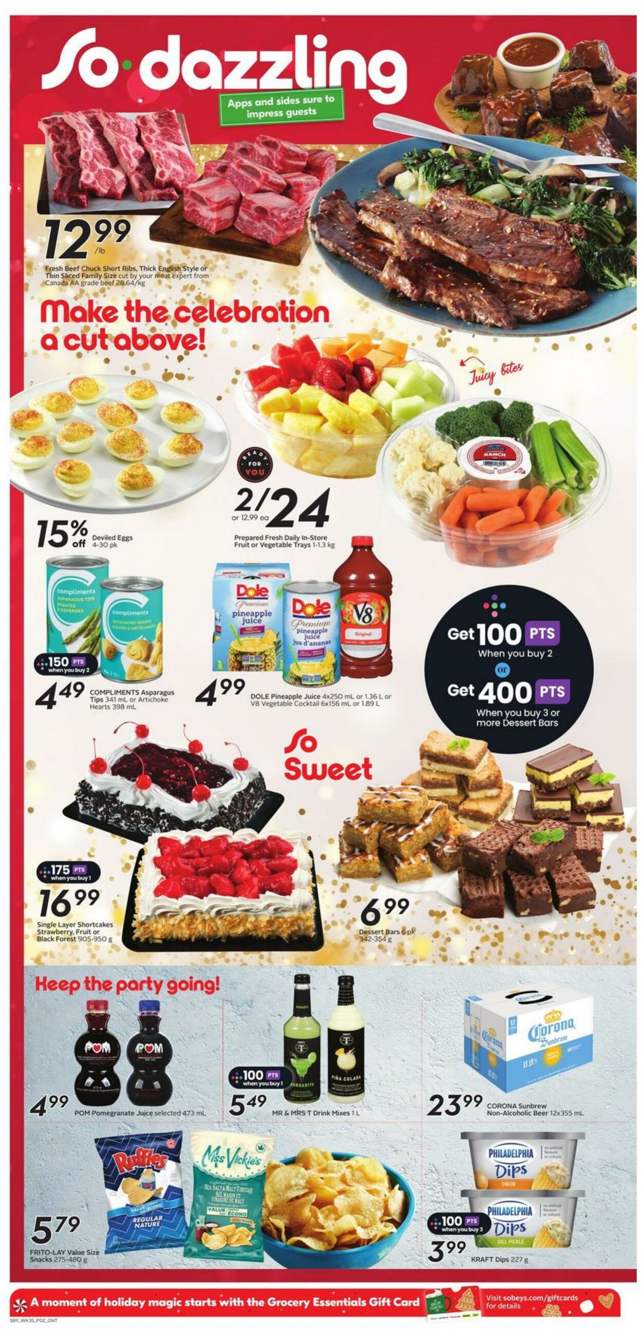 Flyer Sobeys 26.12.2024 - 02.01.2025