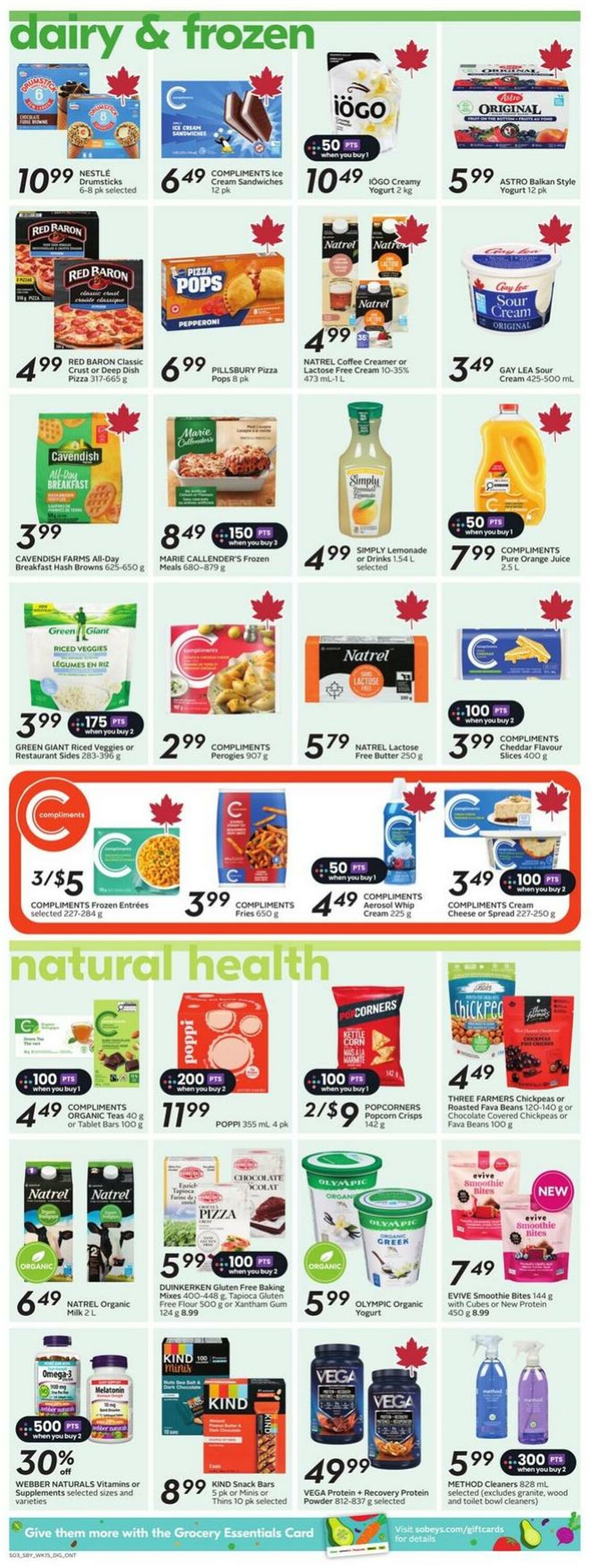 Flyer Sobeys 07.08.2025 - 13.08.2025