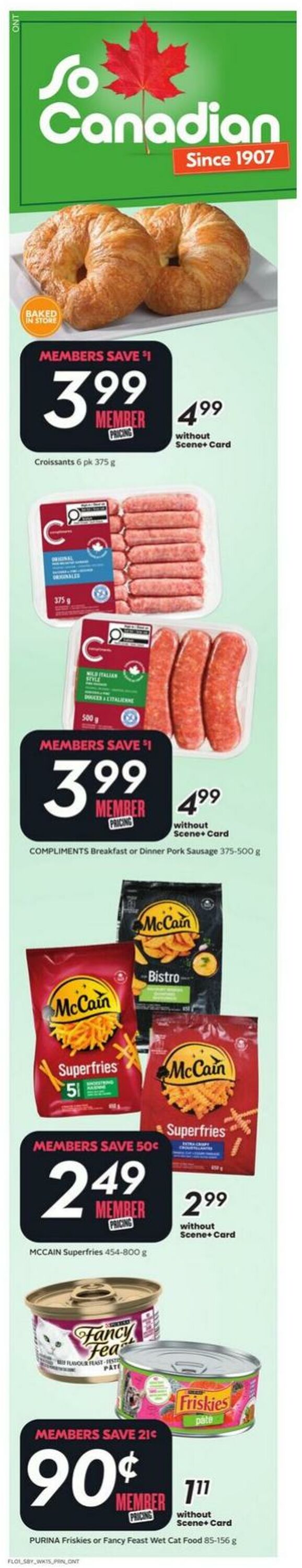Flyer Sobeys 07.08.2025 - 13.08.2025