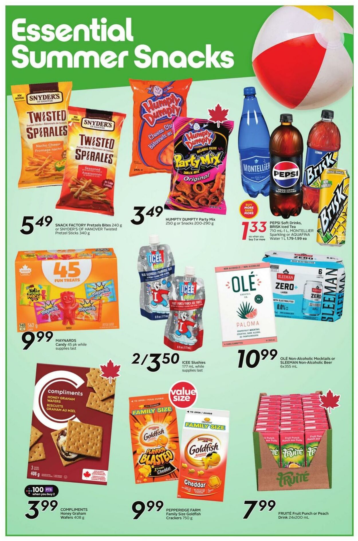 Flyer Sobeys 07.08.2025 - 13.08.2025
