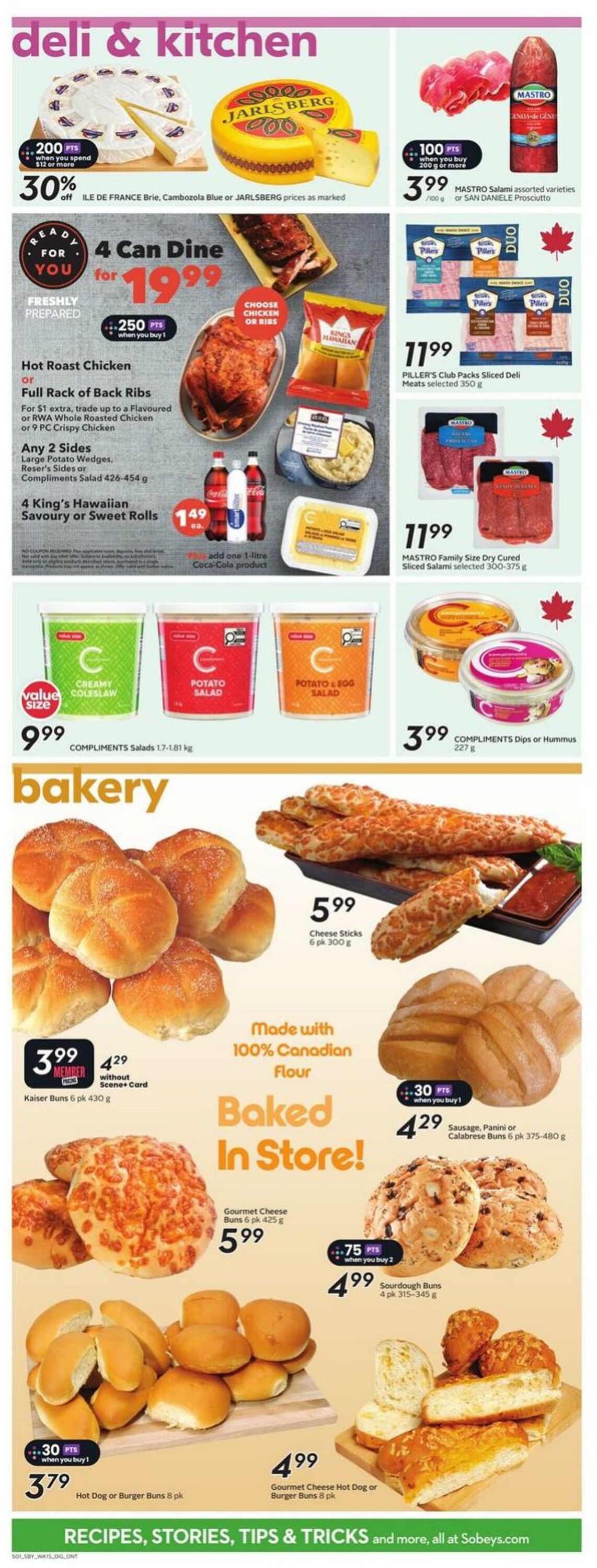 Flyer Sobeys 07.08.2025 - 13.08.2025