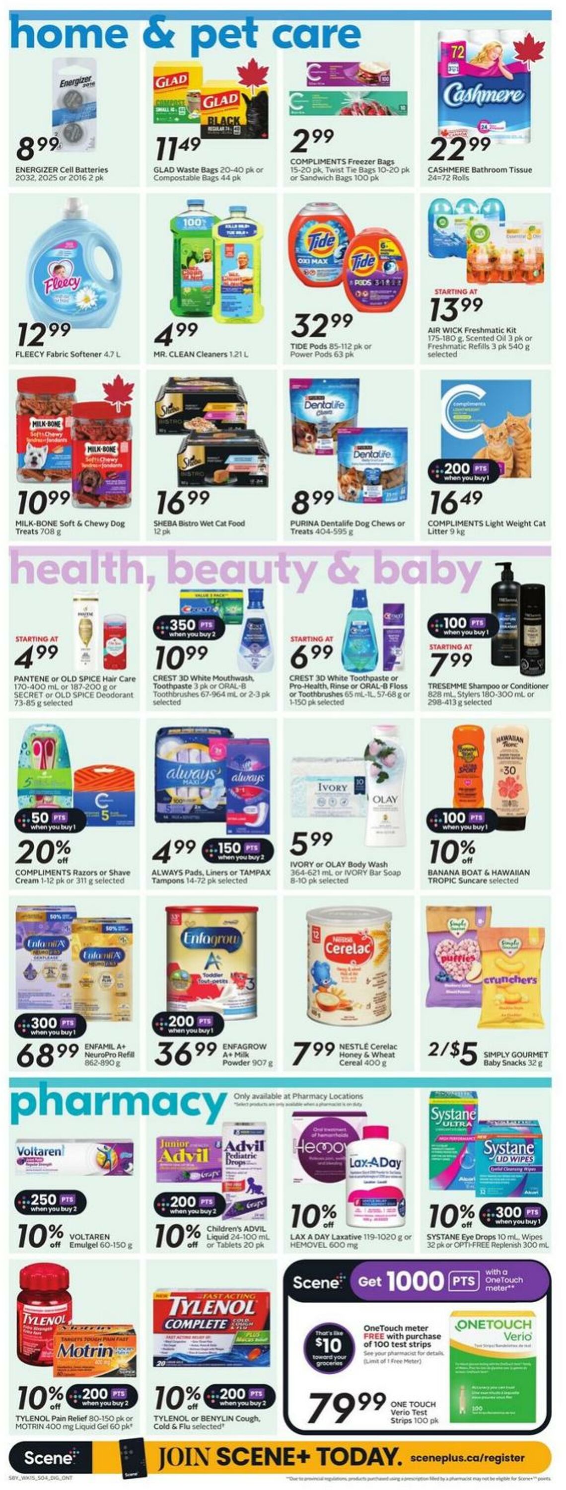Flyer Sobeys 07.08.2025 - 13.08.2025