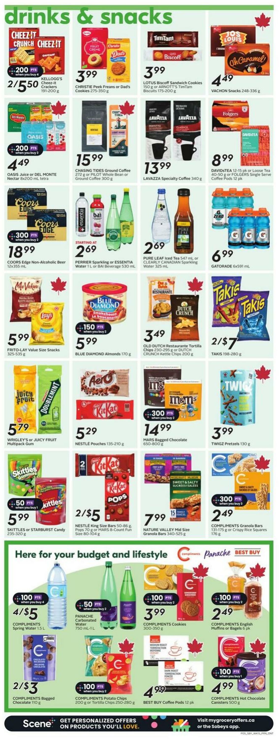 Flyer Sobeys 07.08.2025 - 13.08.2025