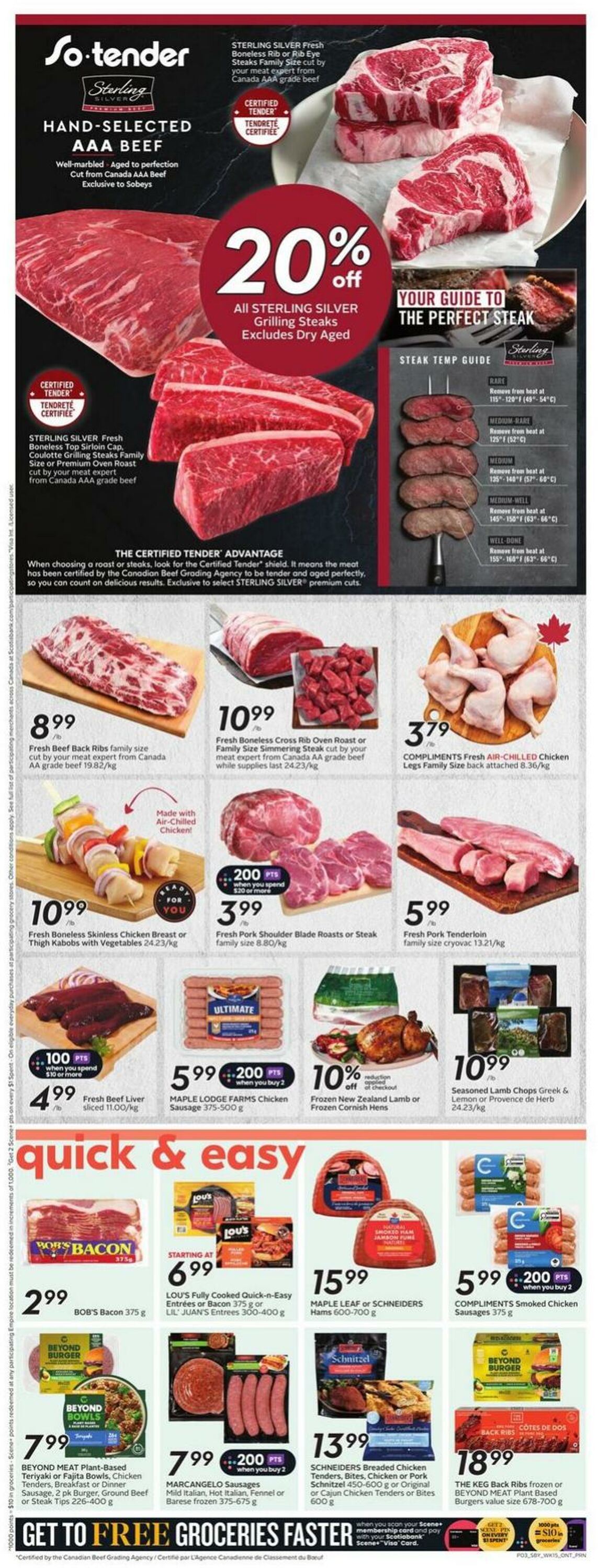 Flyer Sobeys 07.08.2025 - 13.08.2025