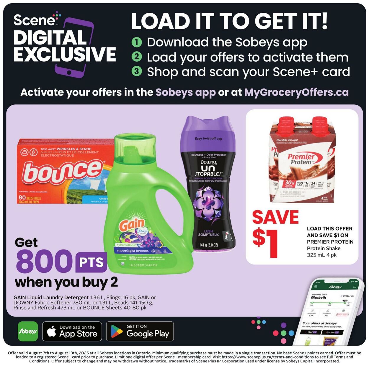 Flyer Sobeys 07.08.2025 - 13.08.2025