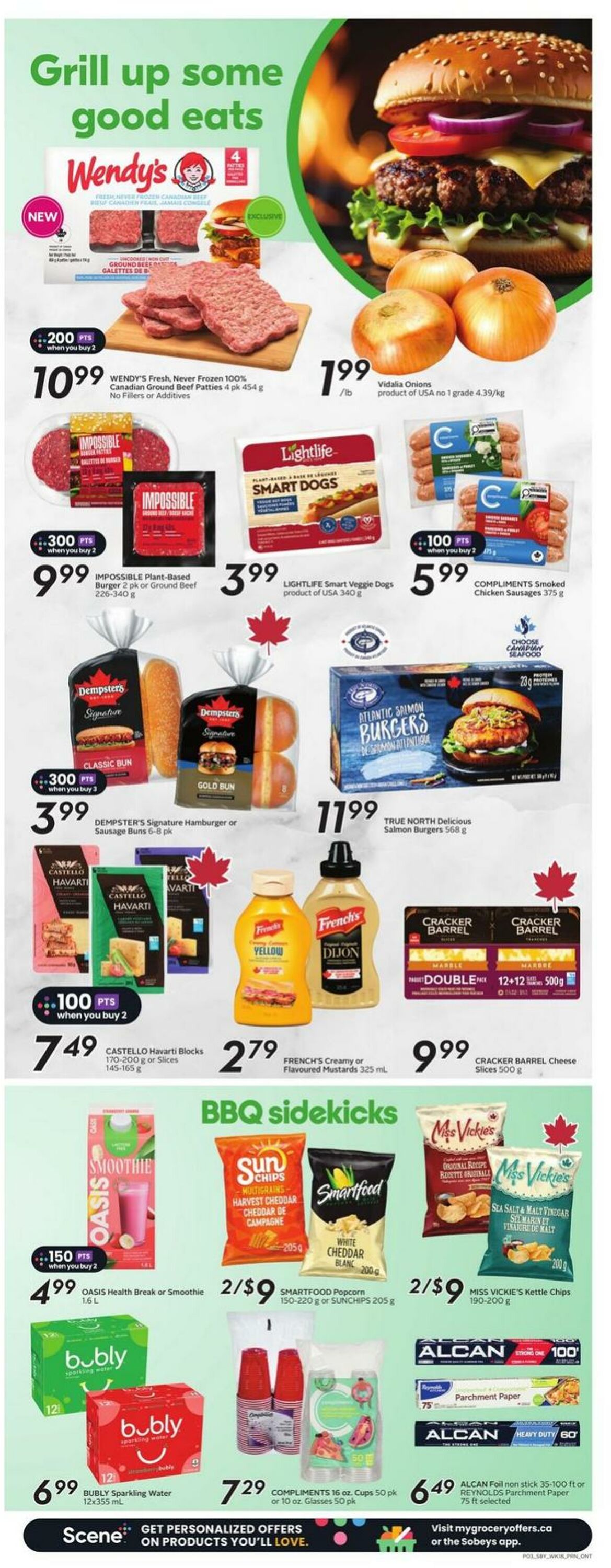 Flyer Sobeys 28.08.2025 - 03.09.2025